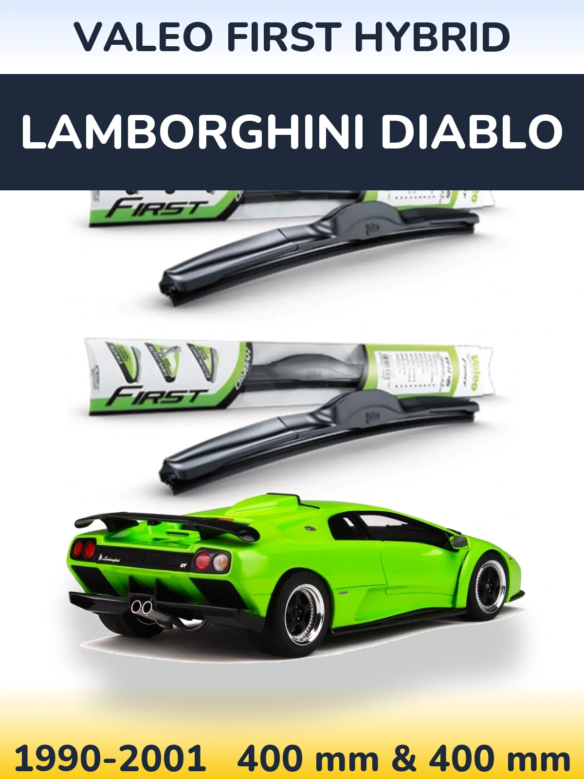 Ștergătoare Valeo First Hybrid pentru Lamborghini Diablo