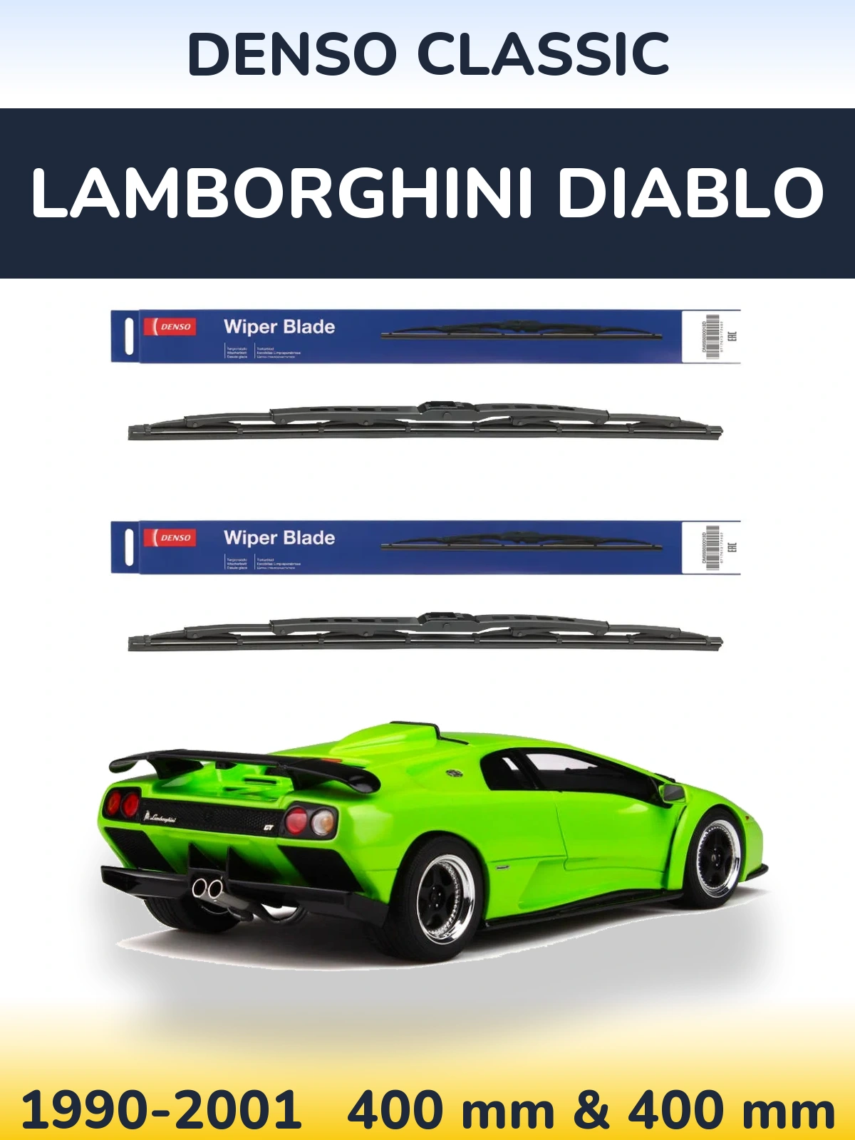 Ștergătoare Denso Classic pentru Lamborghini Diablo