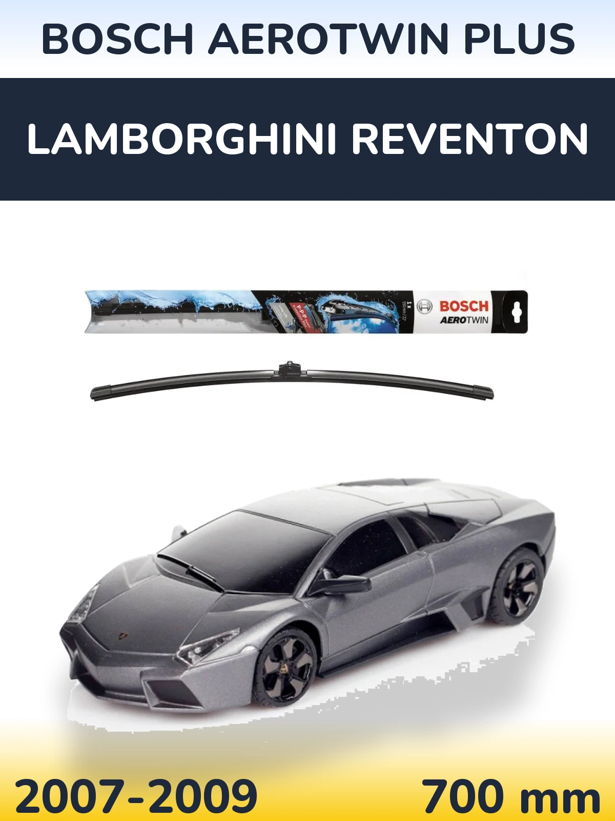 Ștergătoare BOSCH AeroTwin Plus pentru Lamborghini Reventon