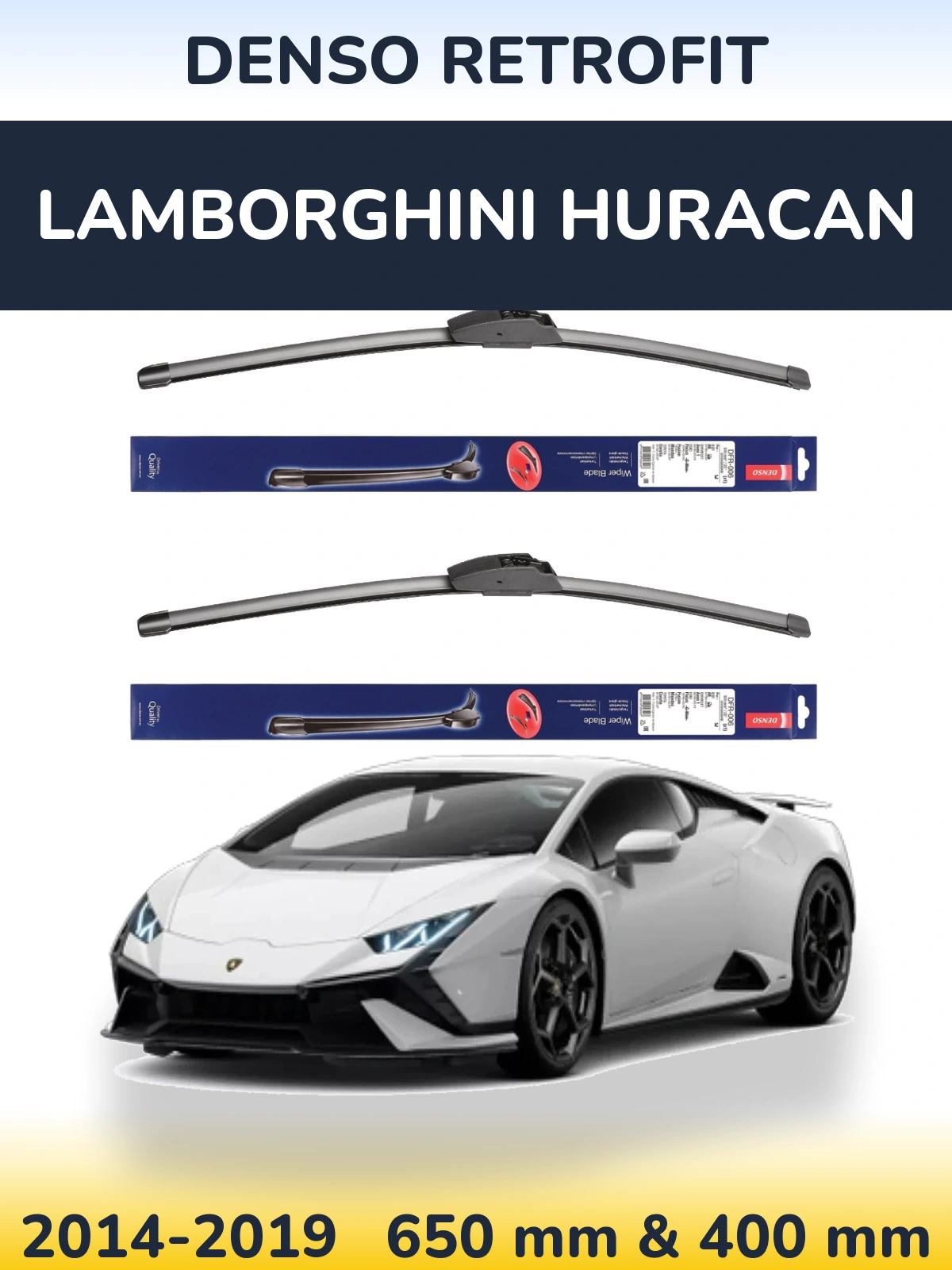Ștergătoare Denso Retrofit pentru Lamborghini Huracan
