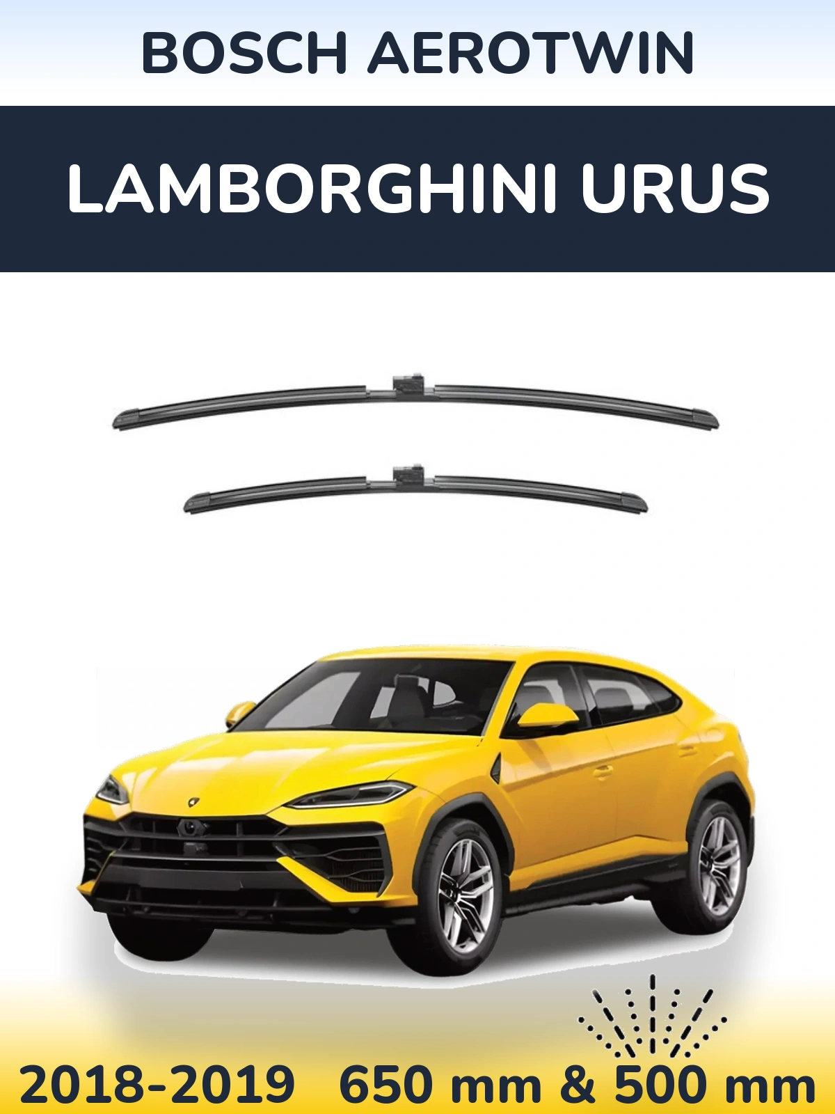 Ștergătoare BOSCH AeroTwin pentru Lamborghini Urus