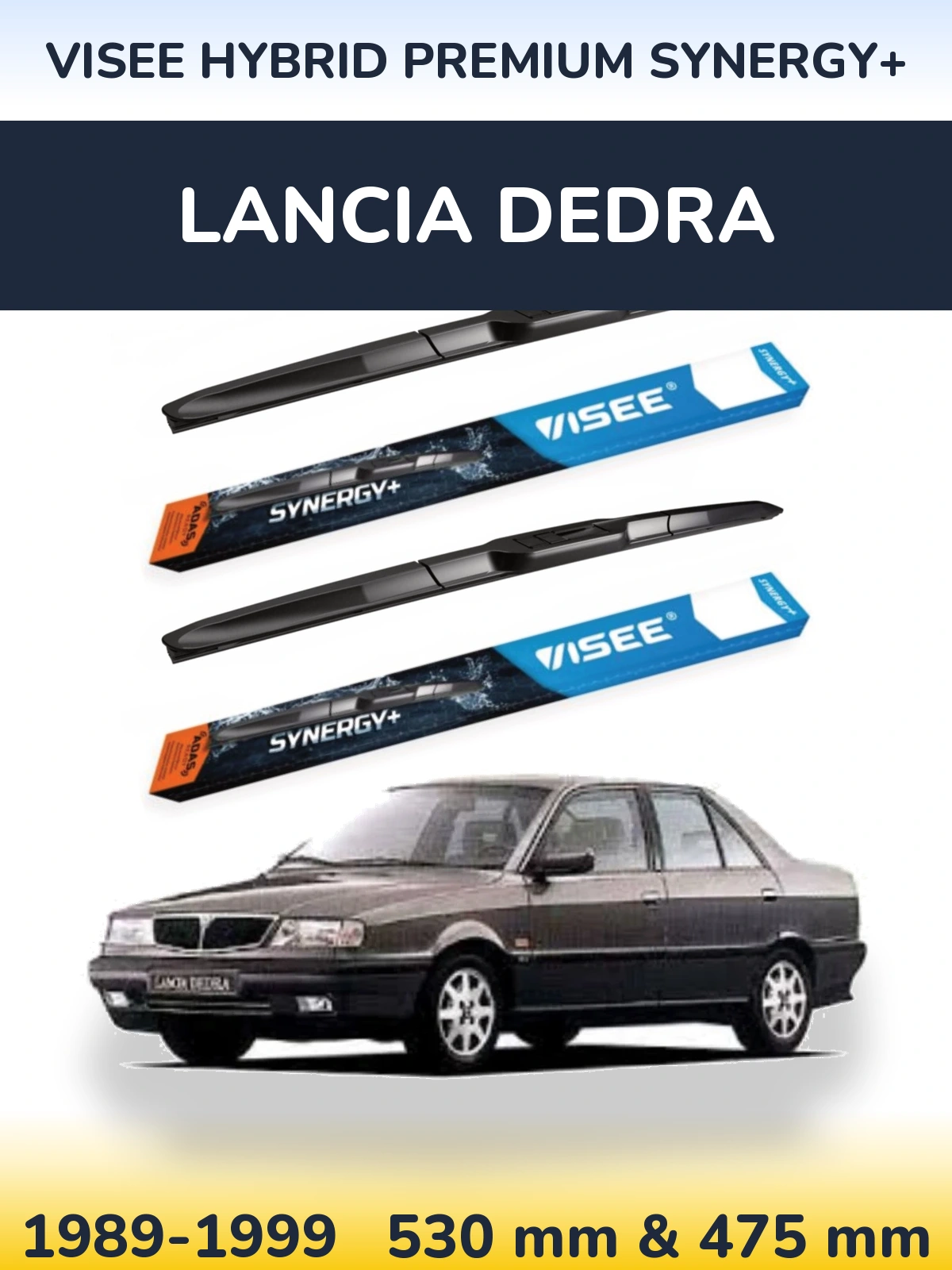 Ștergătoare VISEE HYBRID PREMIUM SYNERGY+ pentru Lancia Dedra