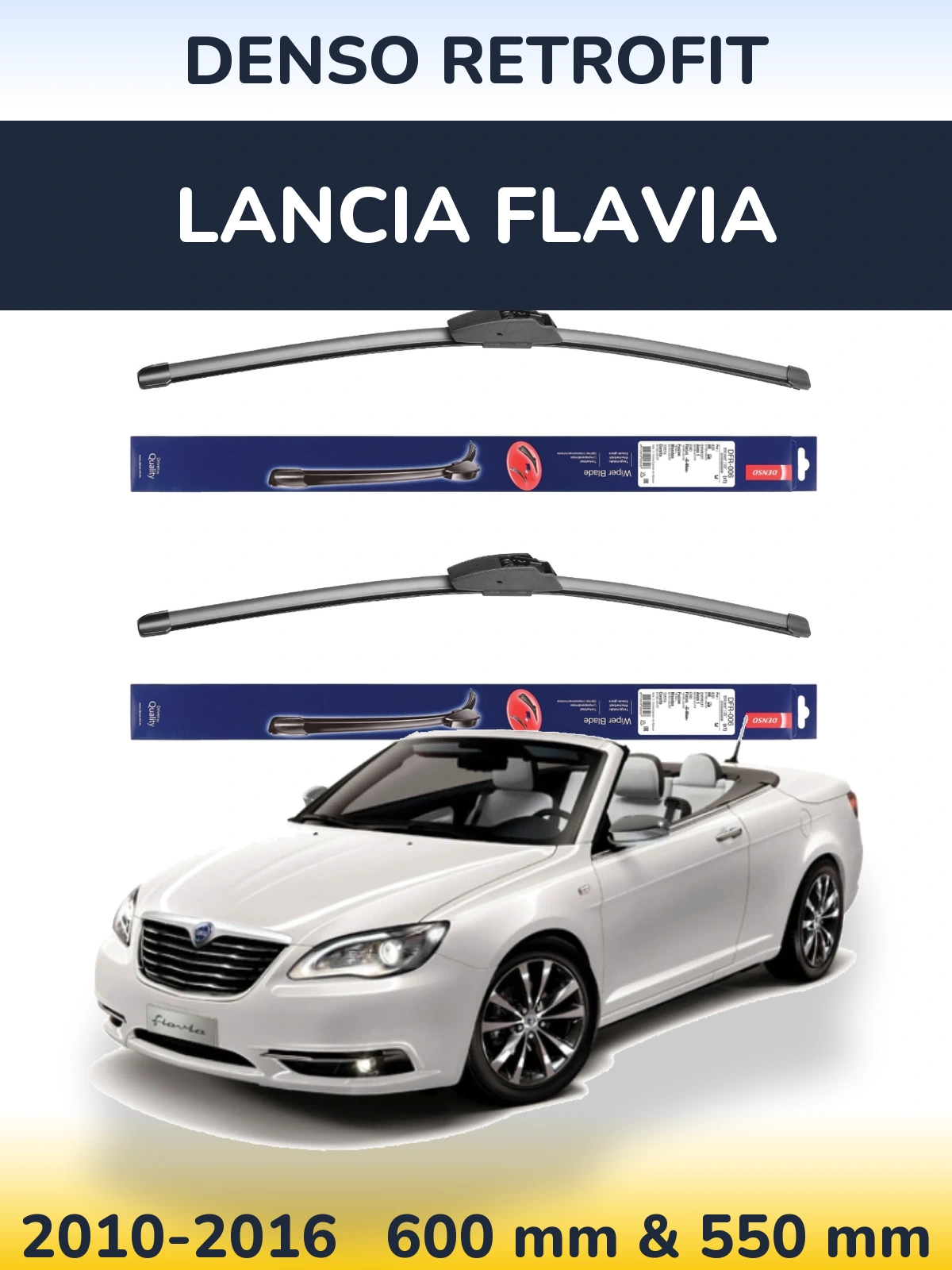 Ștergătoare Denso Retrofit pentru Lancia Flavia