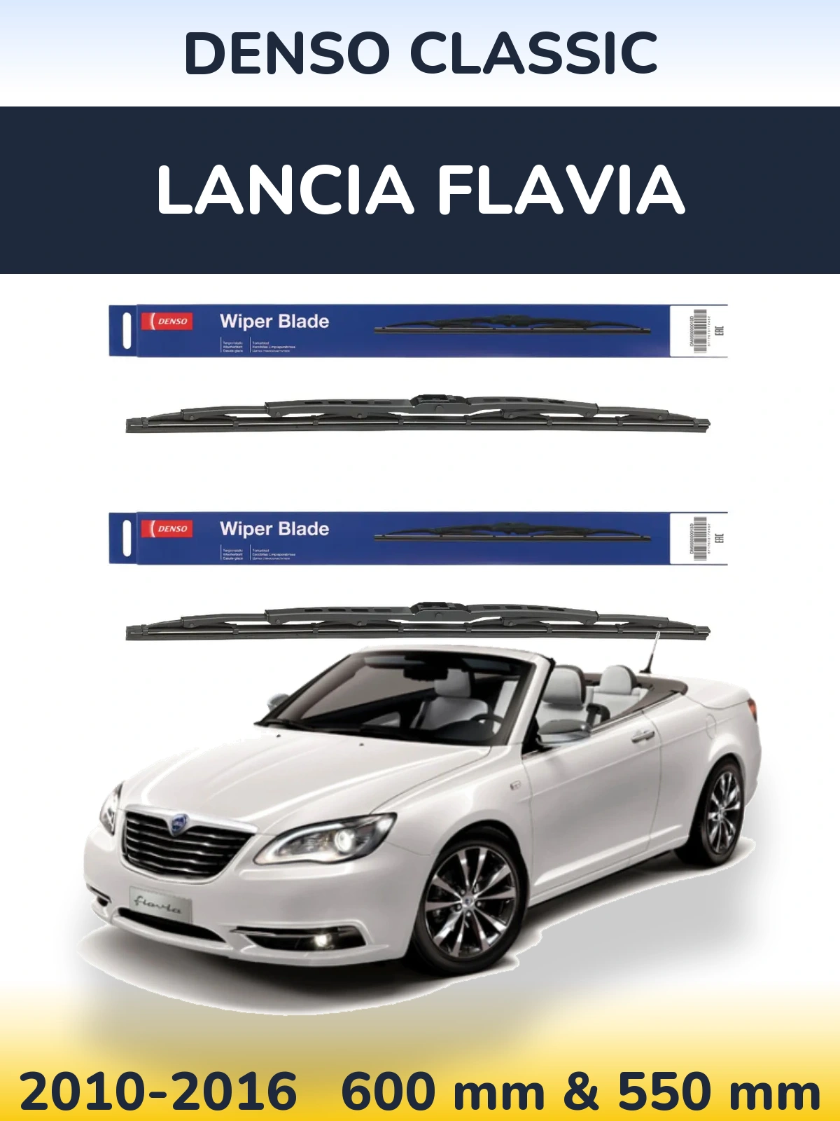 Ștergătoare Denso Classic pentru Lancia Flavia