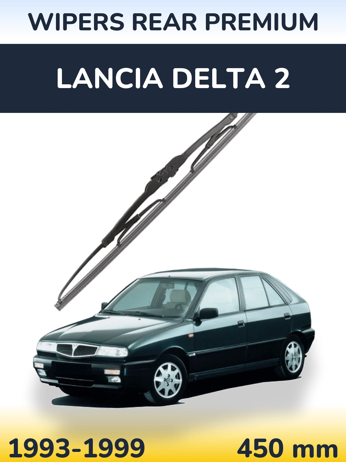 Ștergătoare WIPERS REAR PREMIUM pentru Lancia Delta 2