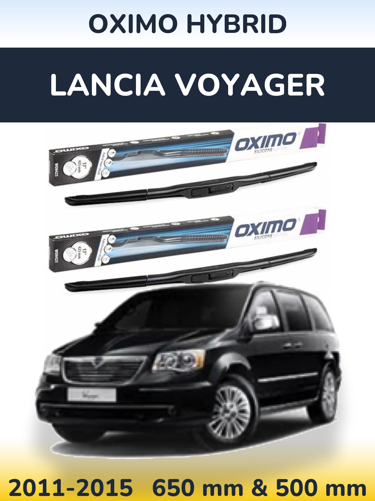 Ștergătoare Oximo Hybrid pentru Lancia Voyager