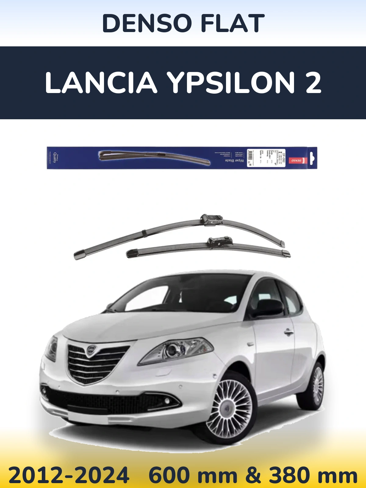 Ștergătoare Denso Flat pentru Lancia Ypsilon 2