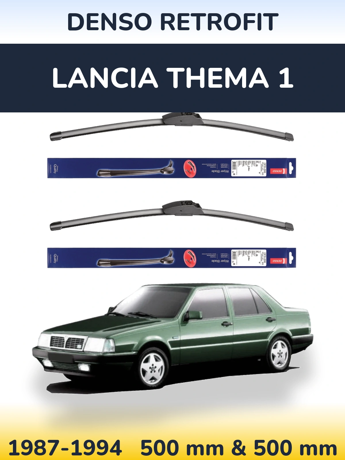 Ștergătoare Denso Retrofit pentru Lancia Thema 1
