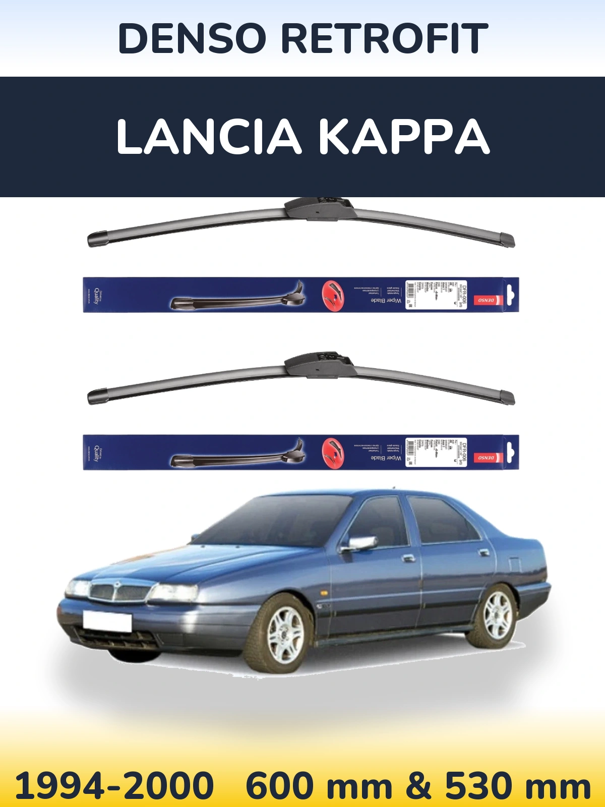 Ștergătoare Denso Retrofit pentru Lancia Kappa