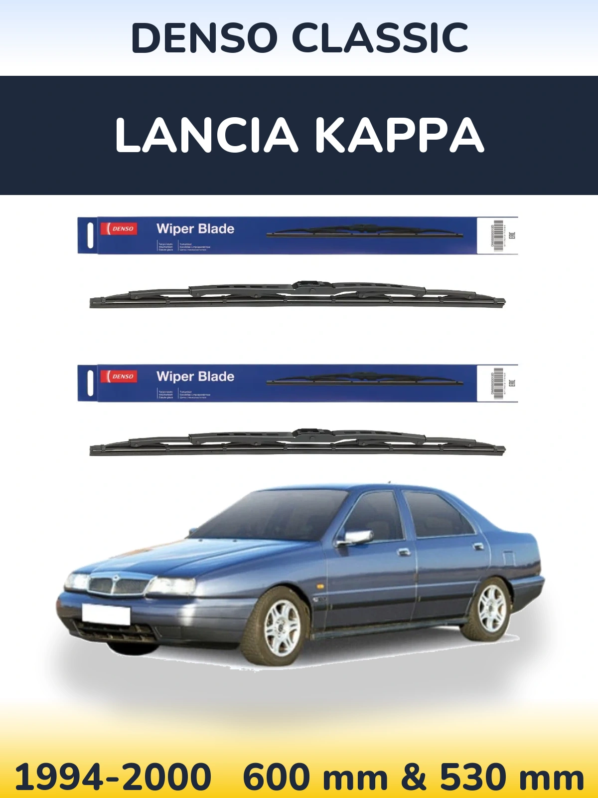 Ștergătoare Denso Classic pentru Lancia Kappa