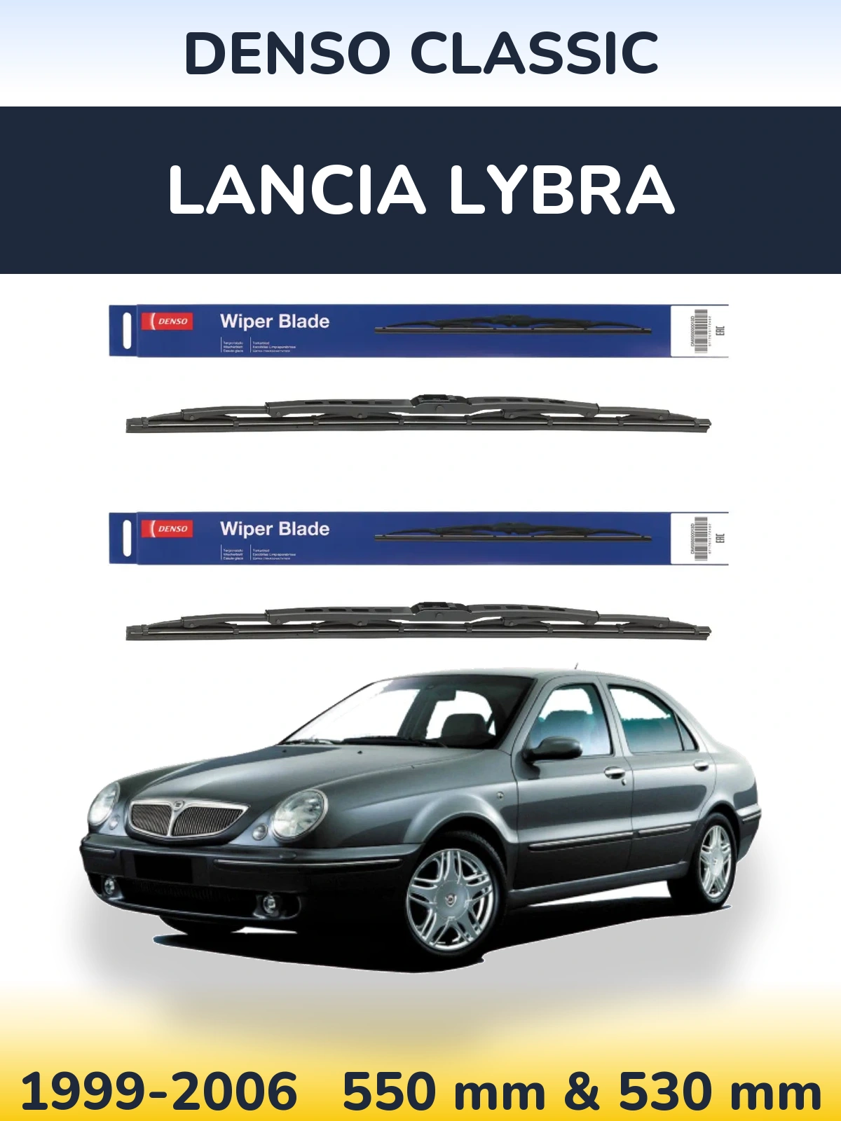 Ștergătoare Denso Classic pentru Lancia Lybra