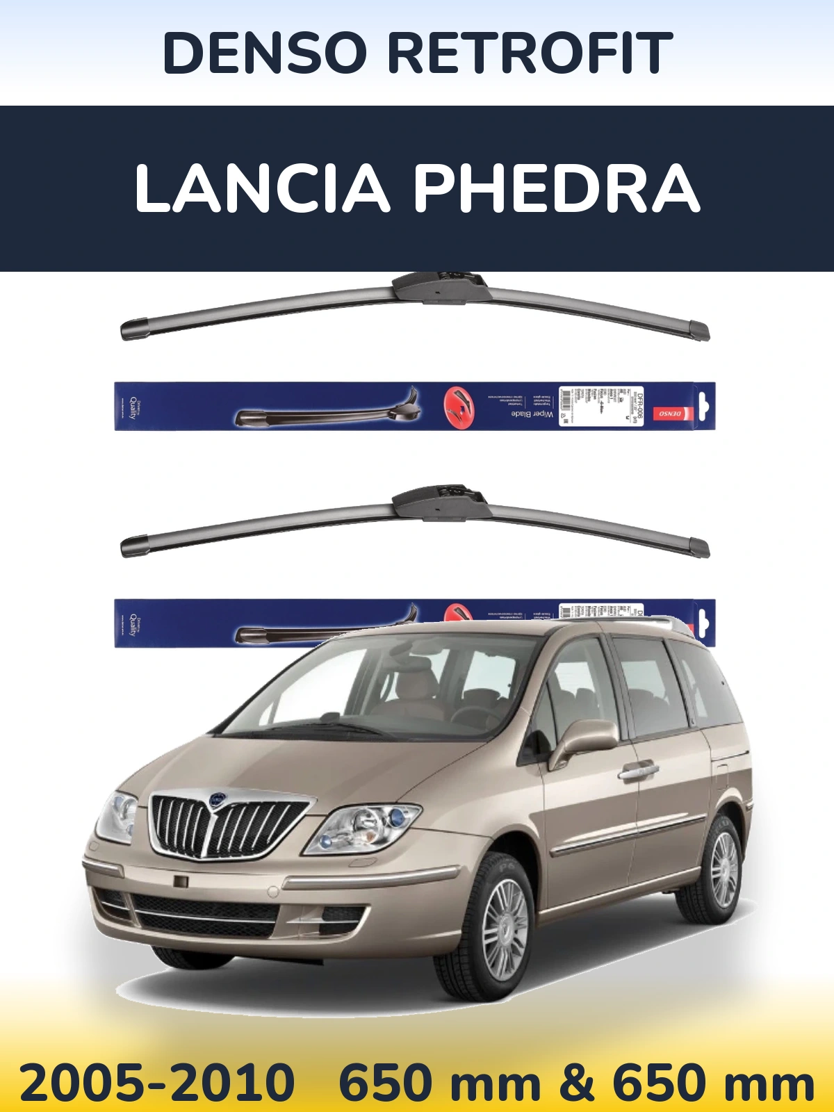 Ștergătoare Denso Retrofit pentru Lancia Phedra