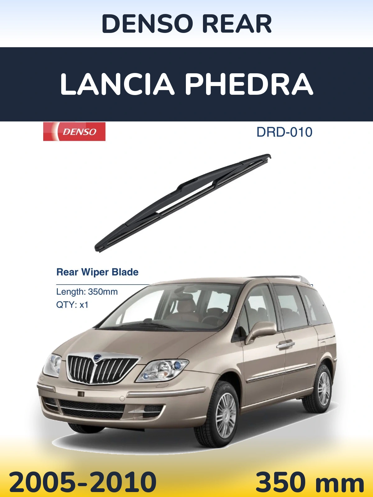 Ștergătoare Denso Rear pentru Lancia Phedra