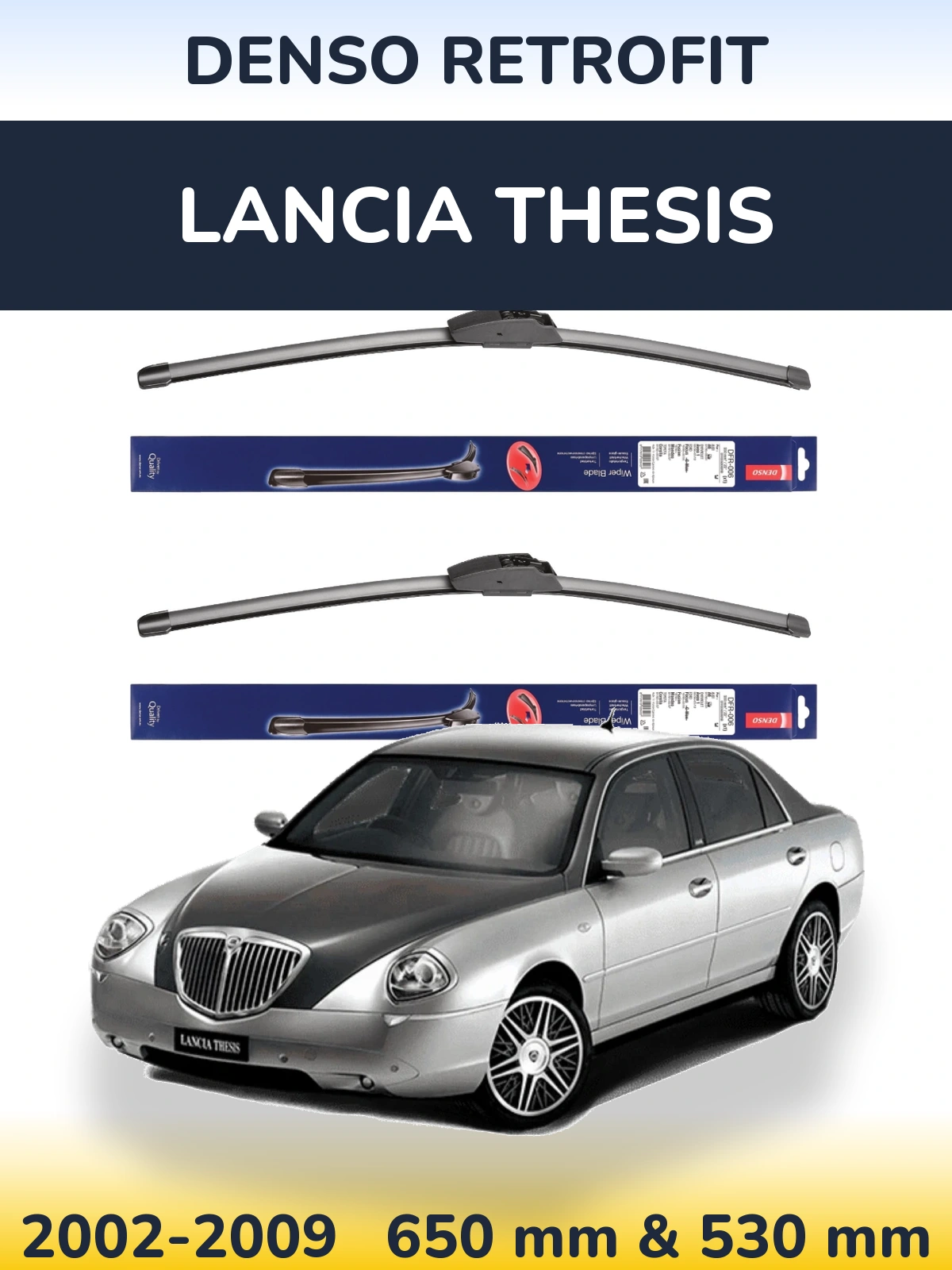 Ștergătoare Denso Retrofit pentru Lancia Thesis