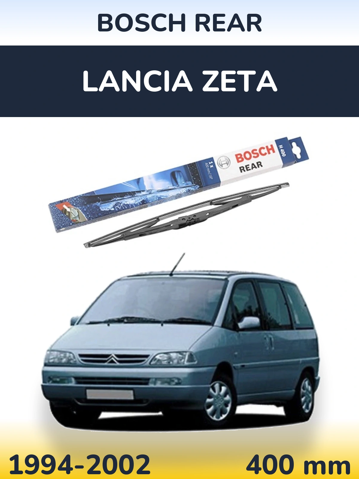 Ștergătoare BOSCH Rear pentru Lancia Zeta