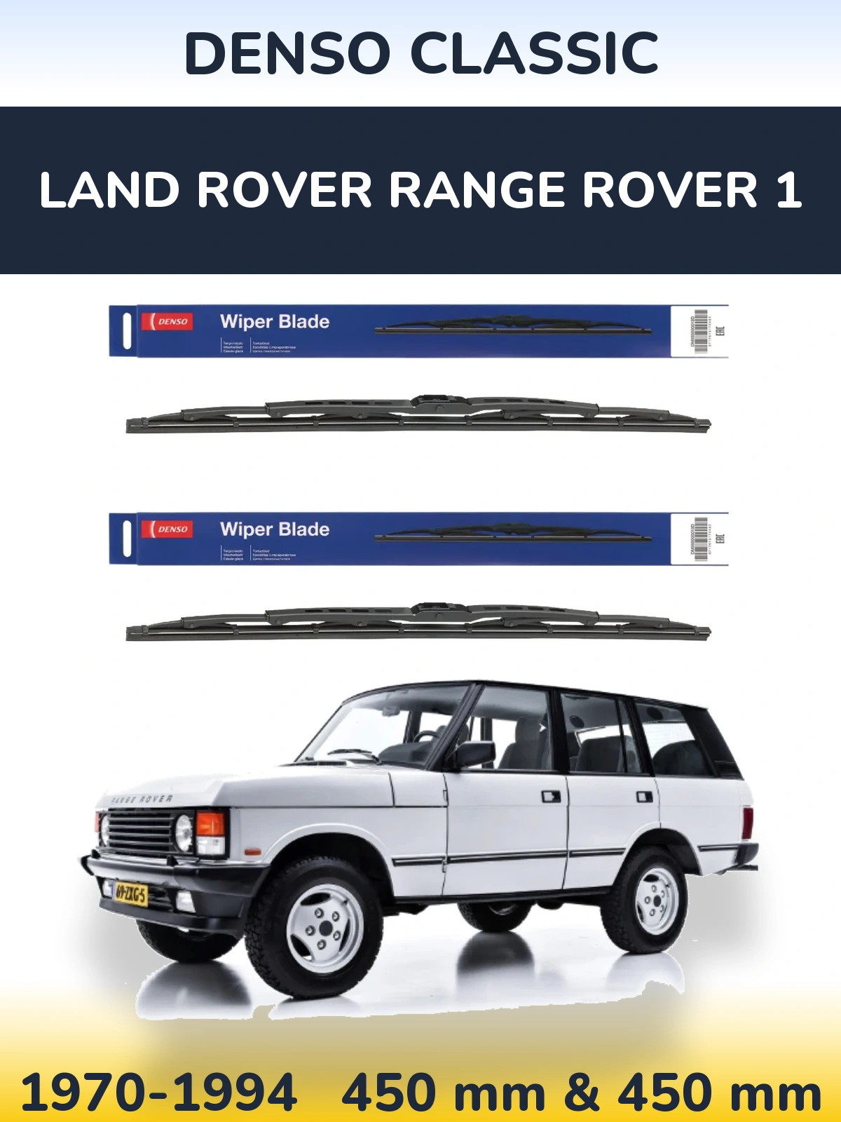 Ștergătoare Denso Classic pentru Land Rover Range Rover 1