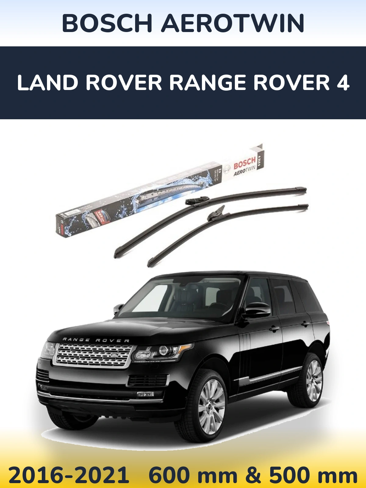Ștergătoare BOSCH AeroTwin pentru Land Rover Range Rover 4