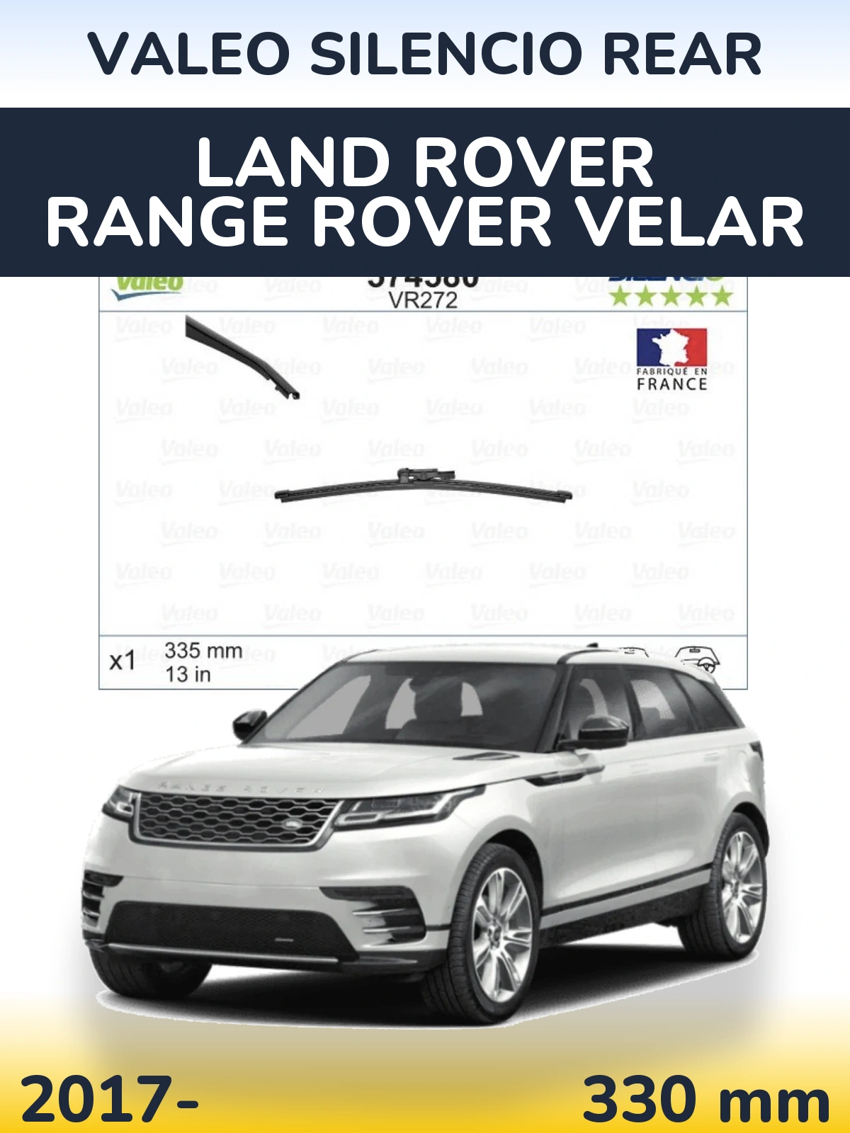Ștergătoare Valeo Silencio Rear pentru Land Rover Range Rover Velar