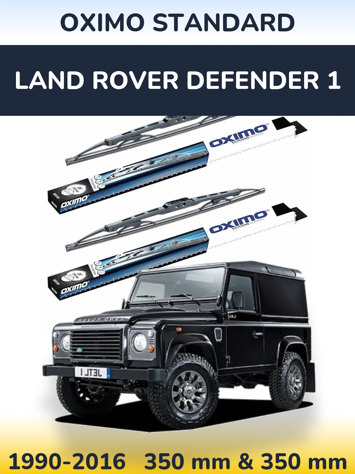 Ștergătoare Oximo Standard pentru Land Rover Defender 1