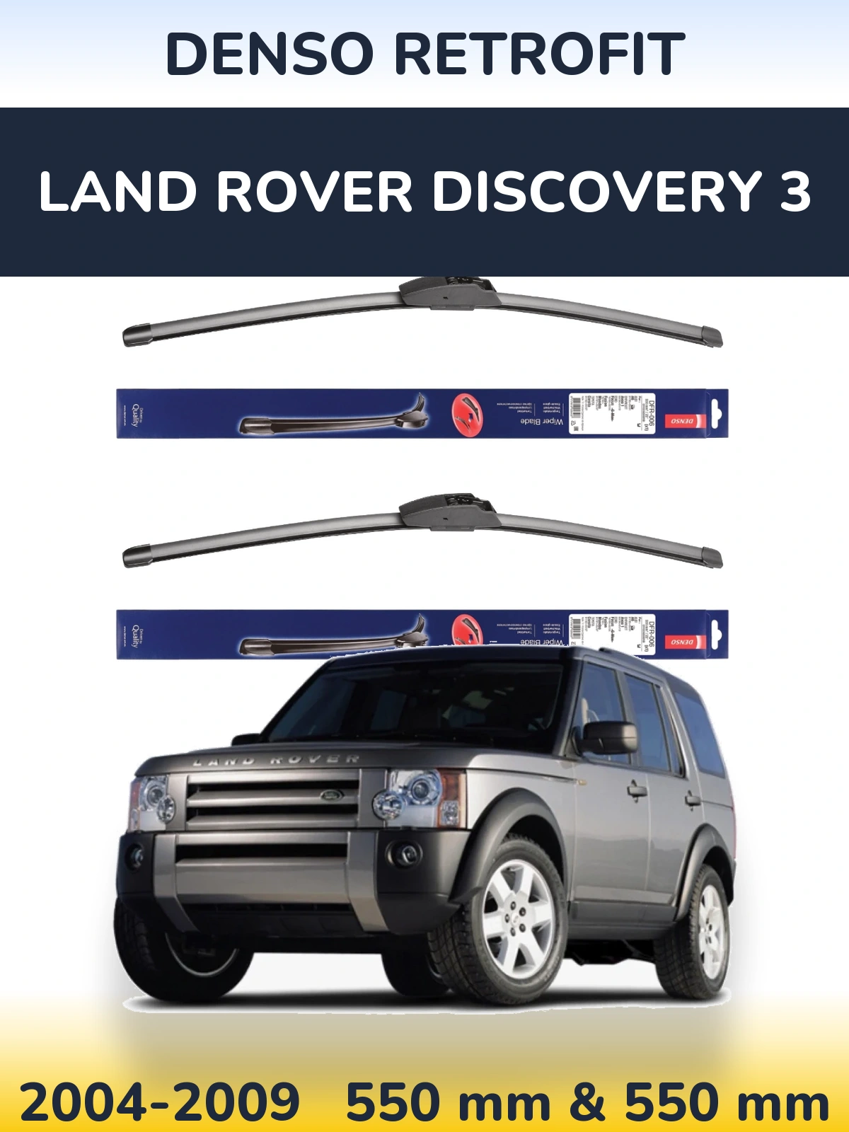 Ștergătoare Denso Retrofit pentru Land Rover Discovery 3