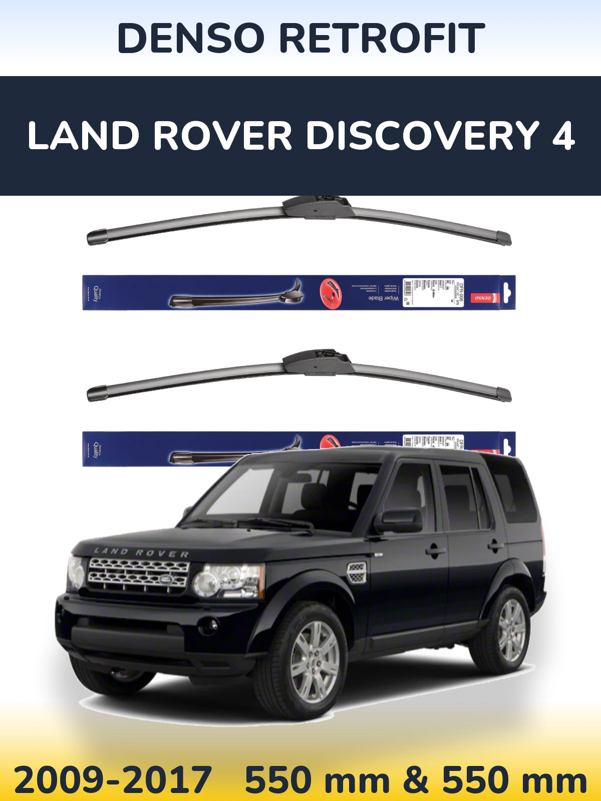 Ștergătoare Denso Retrofit pentru Land Rover Discovery 4