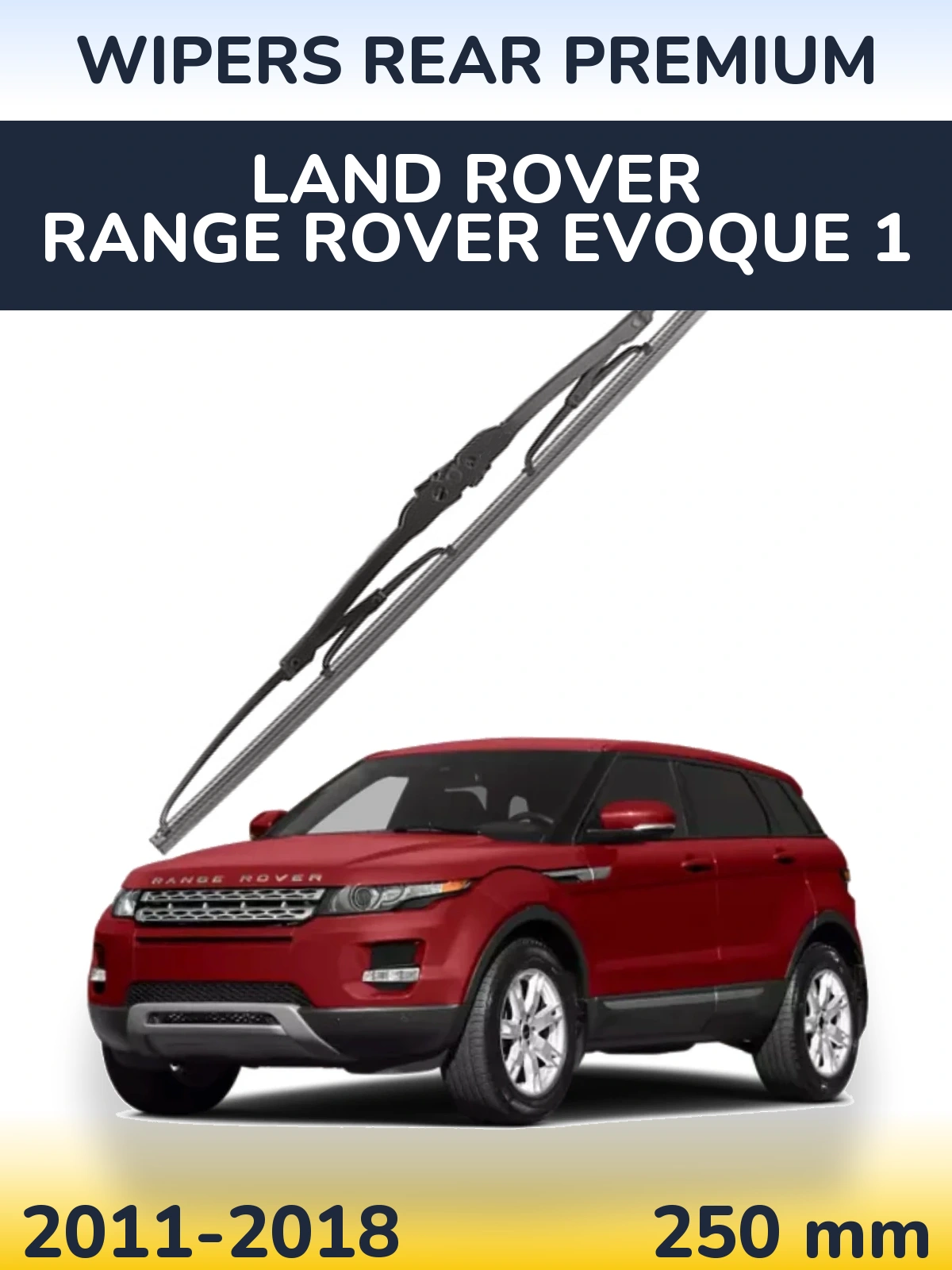 Ștergătoare WIPERS REAR PREMIUM pentru Land Rover Range Rover  Evoque 1