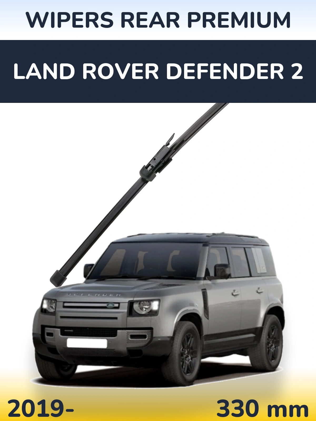 Ștergătoare WIPERS REAR PREMIUM pentru Land Rover Defender 2