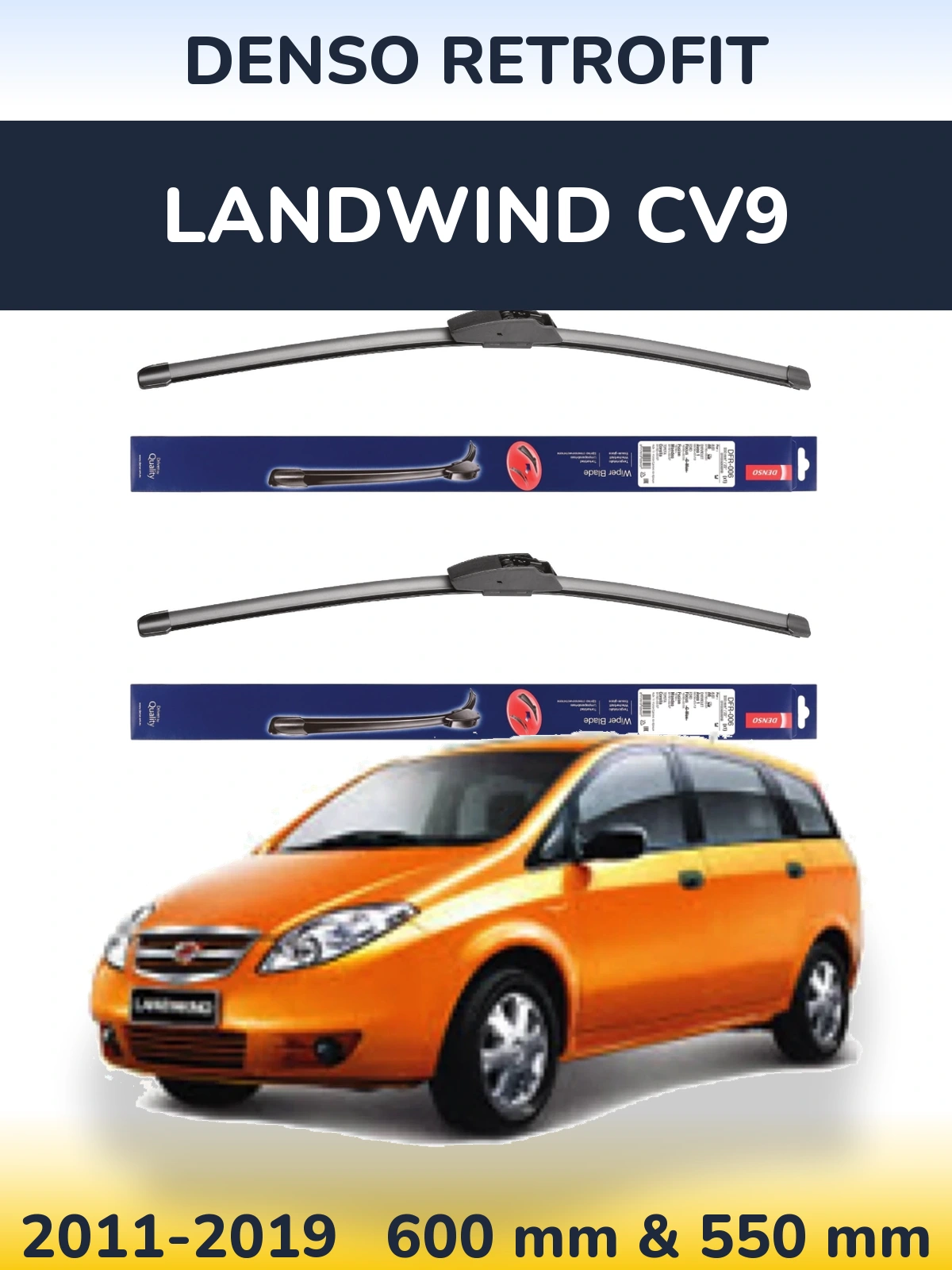 Ștergătoare Denso Retrofit pentru Landwind CV9