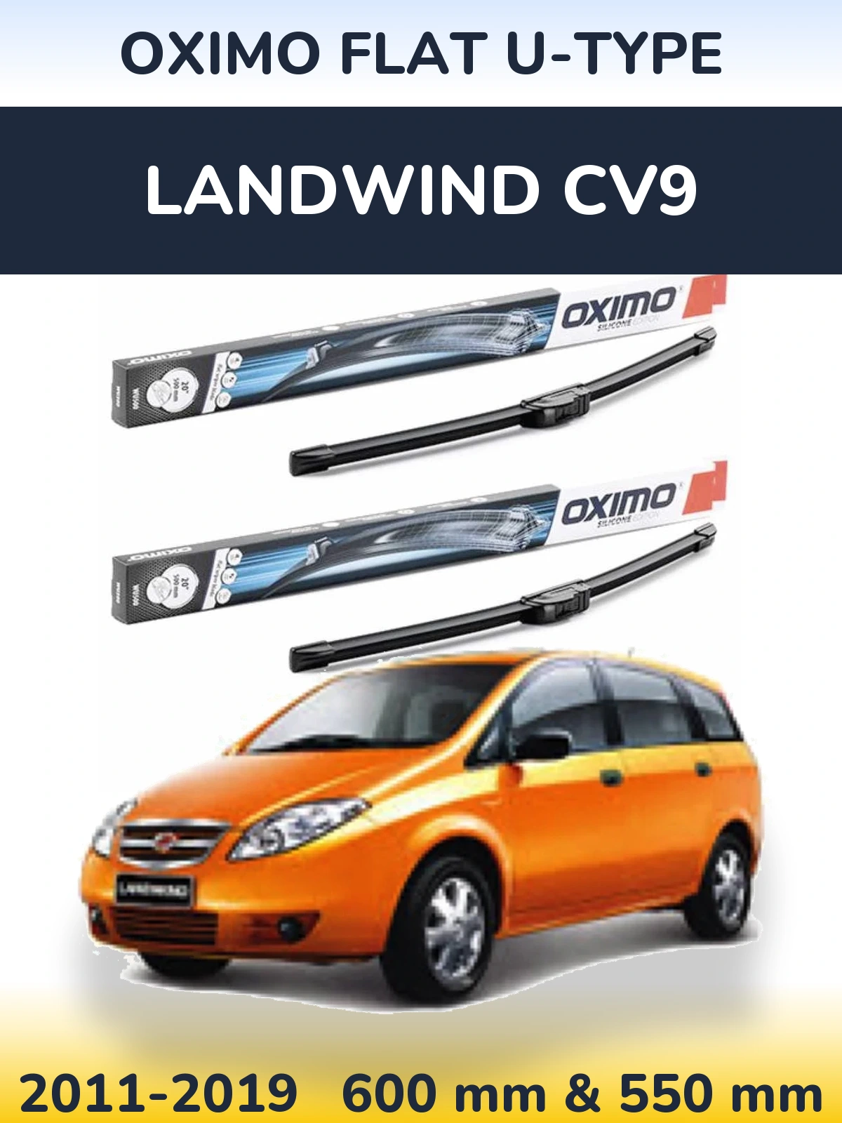 Ștergătoare Oximo Flat U-type pentru Landwind CV9