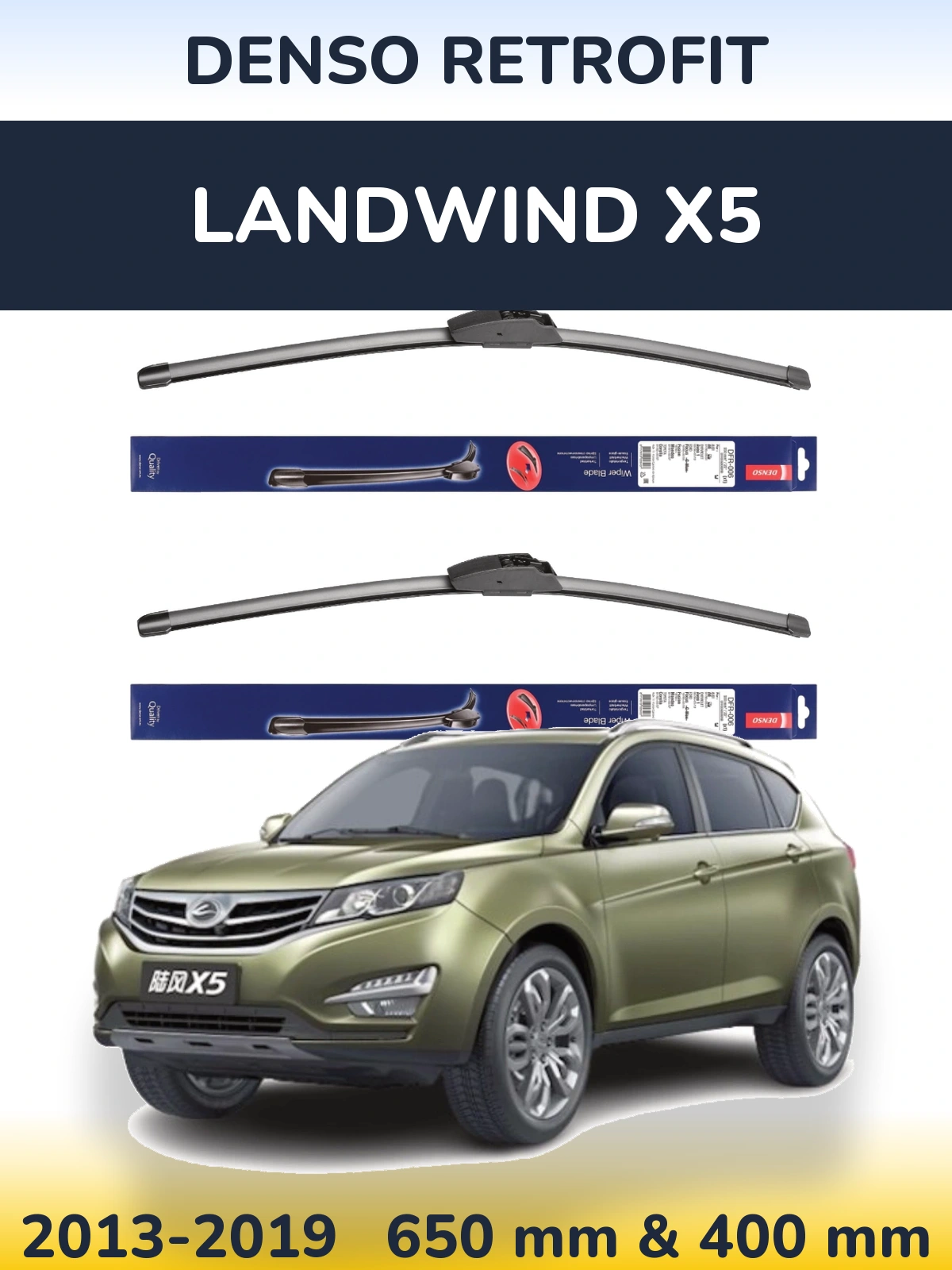 Ștergătoare Denso Retrofit pentru Landwind X5