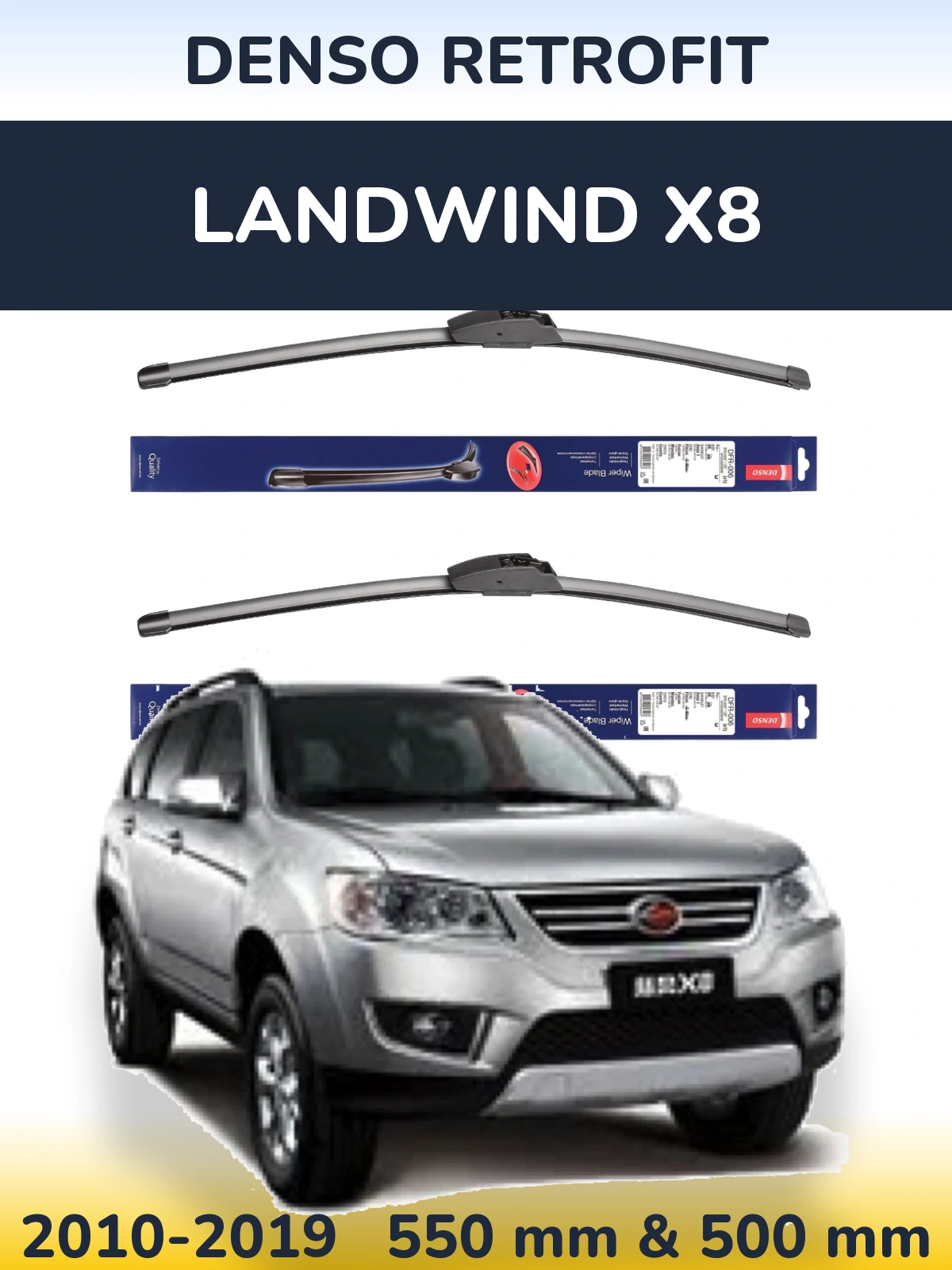 Ștergătoare Denso Retrofit pentru Landwind X8