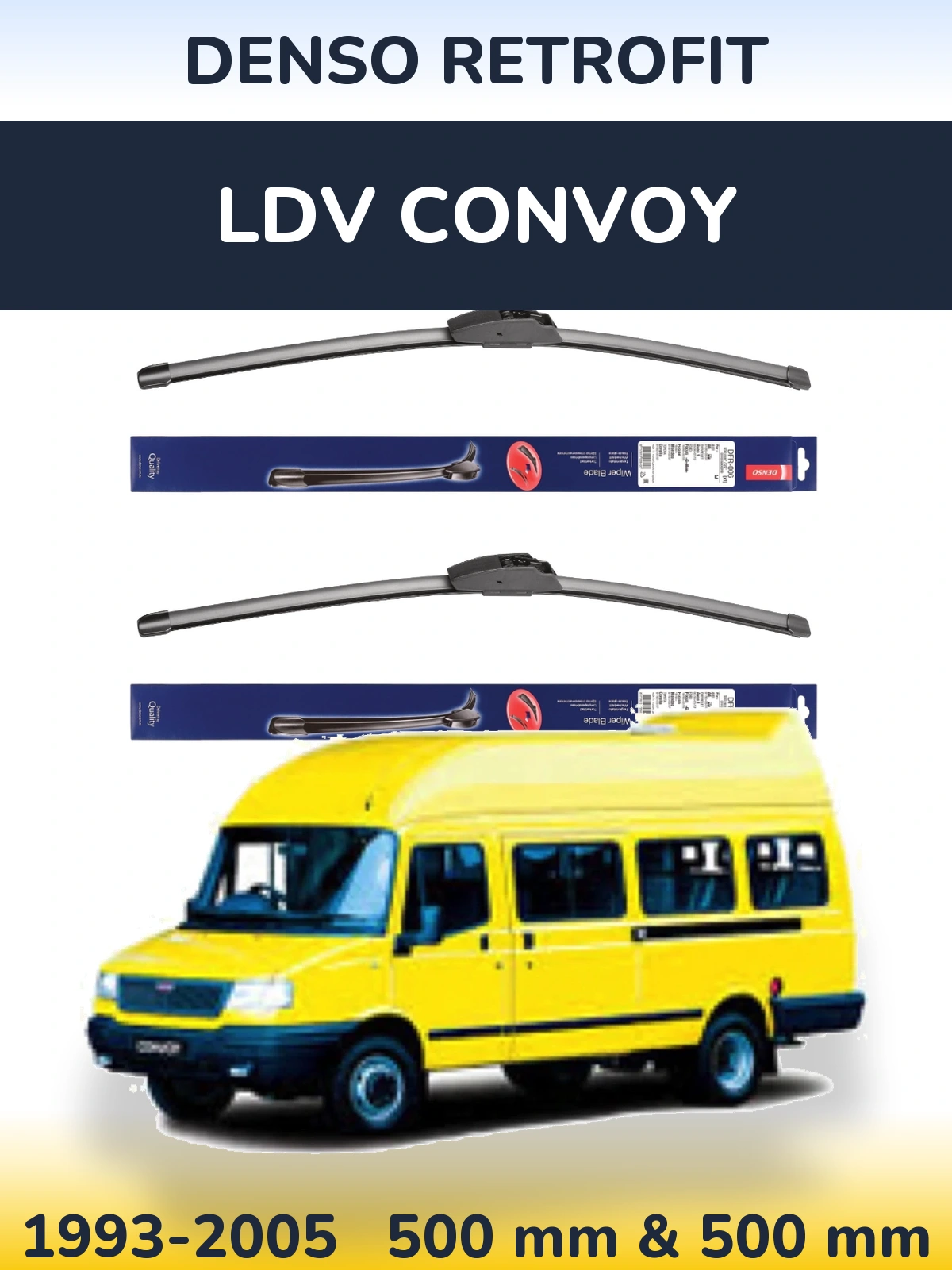 Ștergătoare Denso Retrofit pentru LDV Convoy