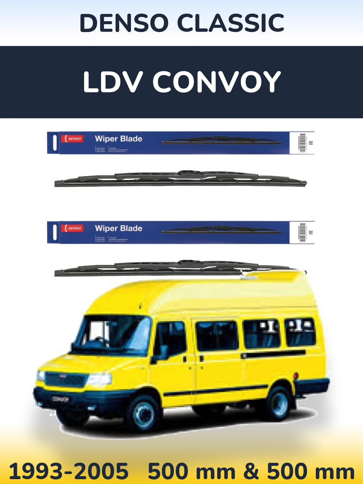 Ștergătoare Denso Classic pentru LDV Convoy