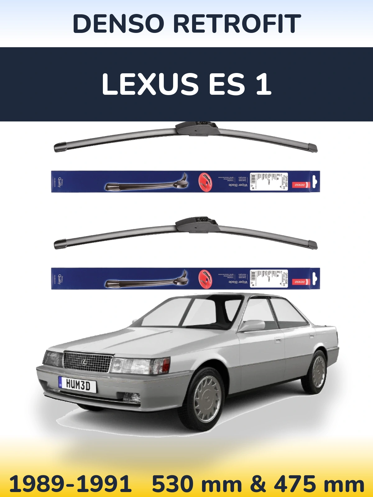 Ștergătoare Denso Retrofit pentru Lexus ES 1