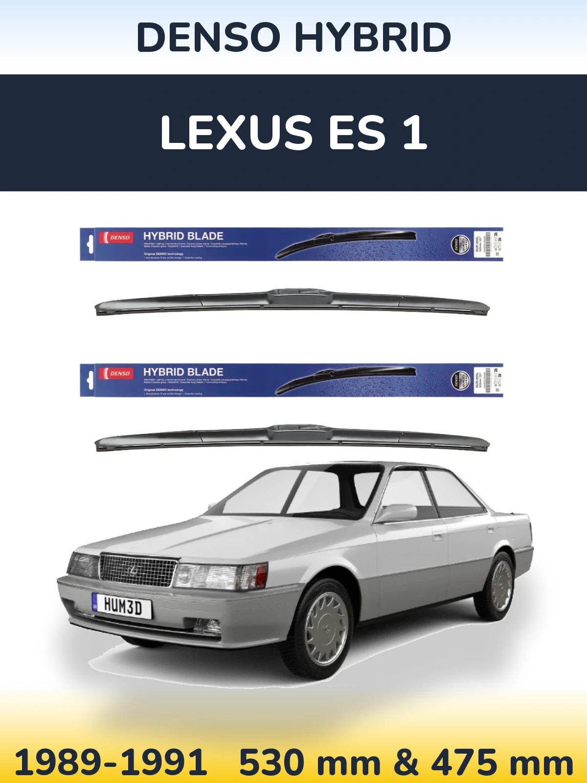 Ștergătoare Denso Hybrid pentru Lexus ES 1