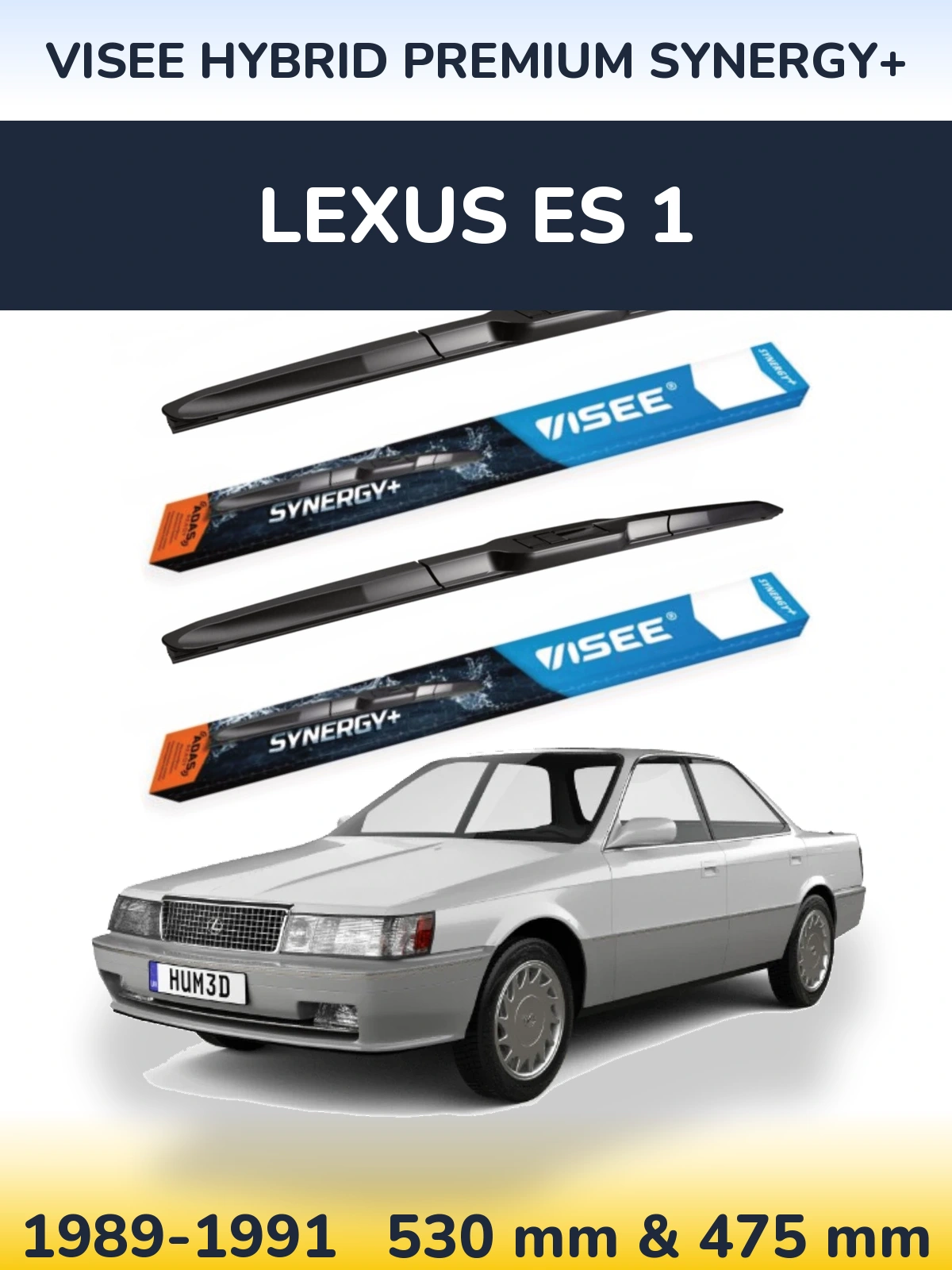 Ștergătoare VISEE HYBRID PREMIUM SYNERGY+ pentru Lexus ES 1