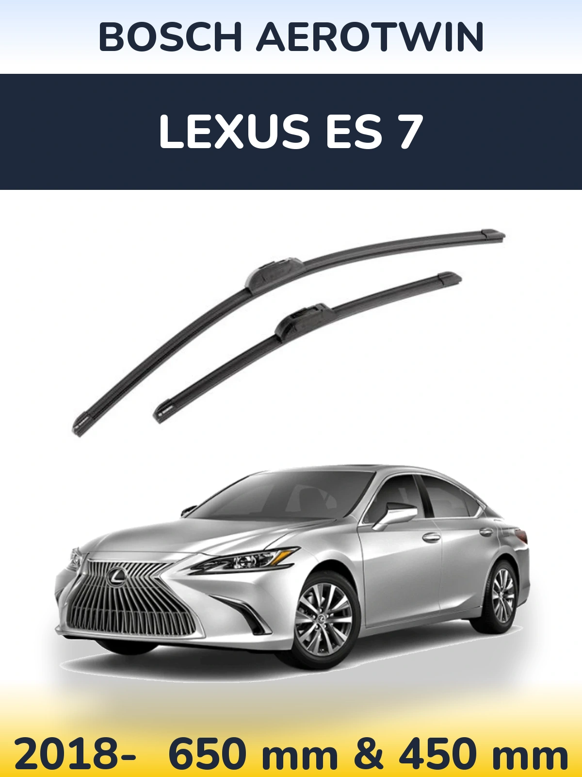 Ștergătoare BOSCH AeroTwin pentru Lexus ES 7