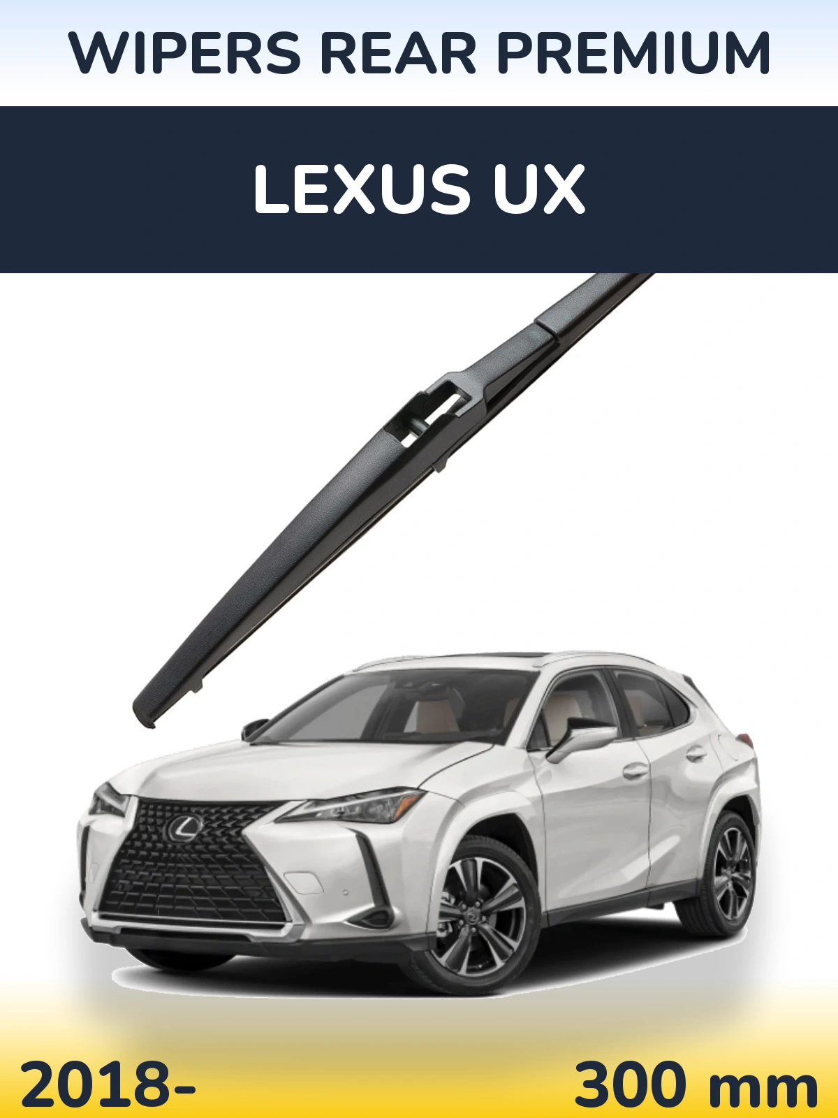 Ștergătoare WIPERS REAR PREMIUM pentru Lexus UX