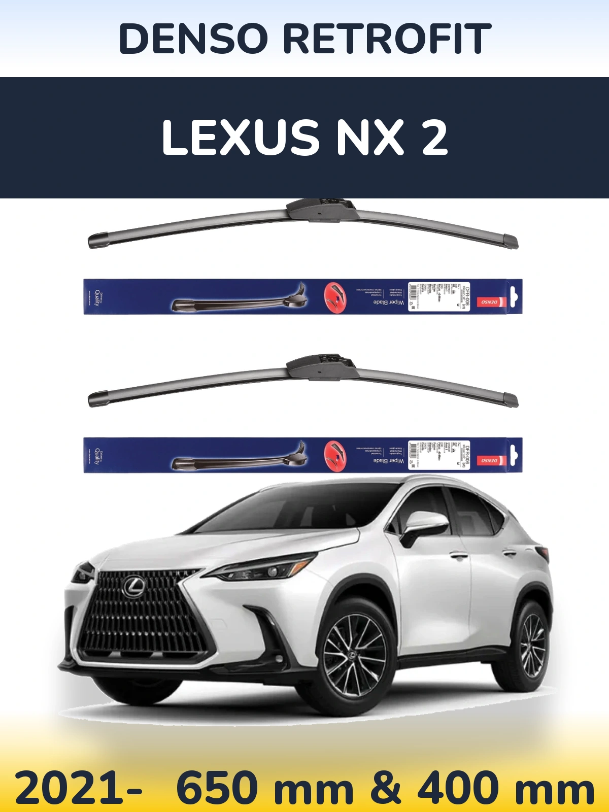 Ștergătoare Denso Retrofit pentru Lexus NX 2