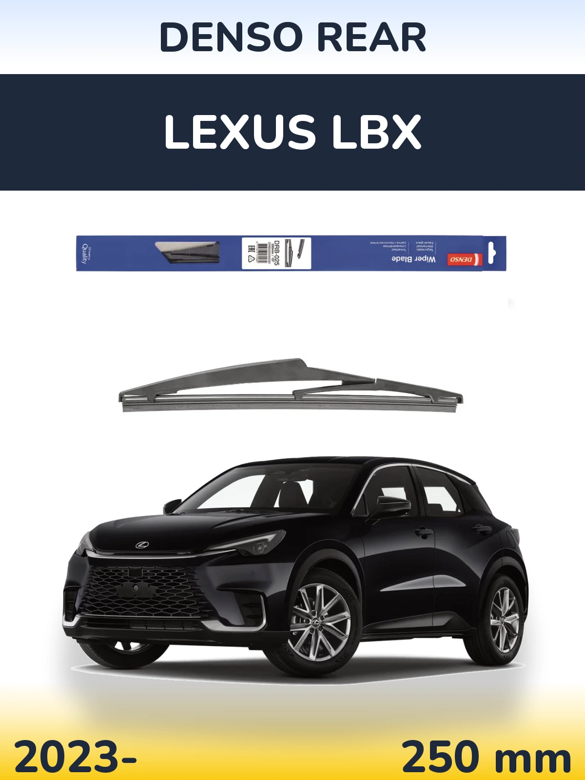 Ștergătoare Denso Rear pentru Lexus LBX