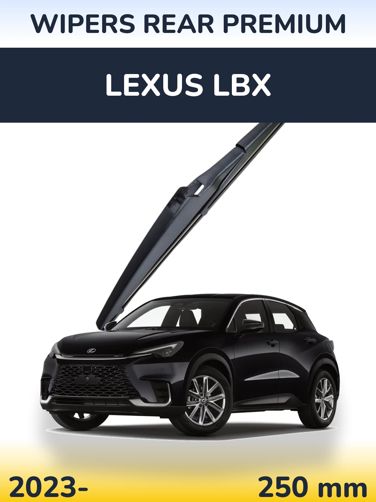 Ștergătoare WIPERS REAR PREMIUM pentru Lexus LBX