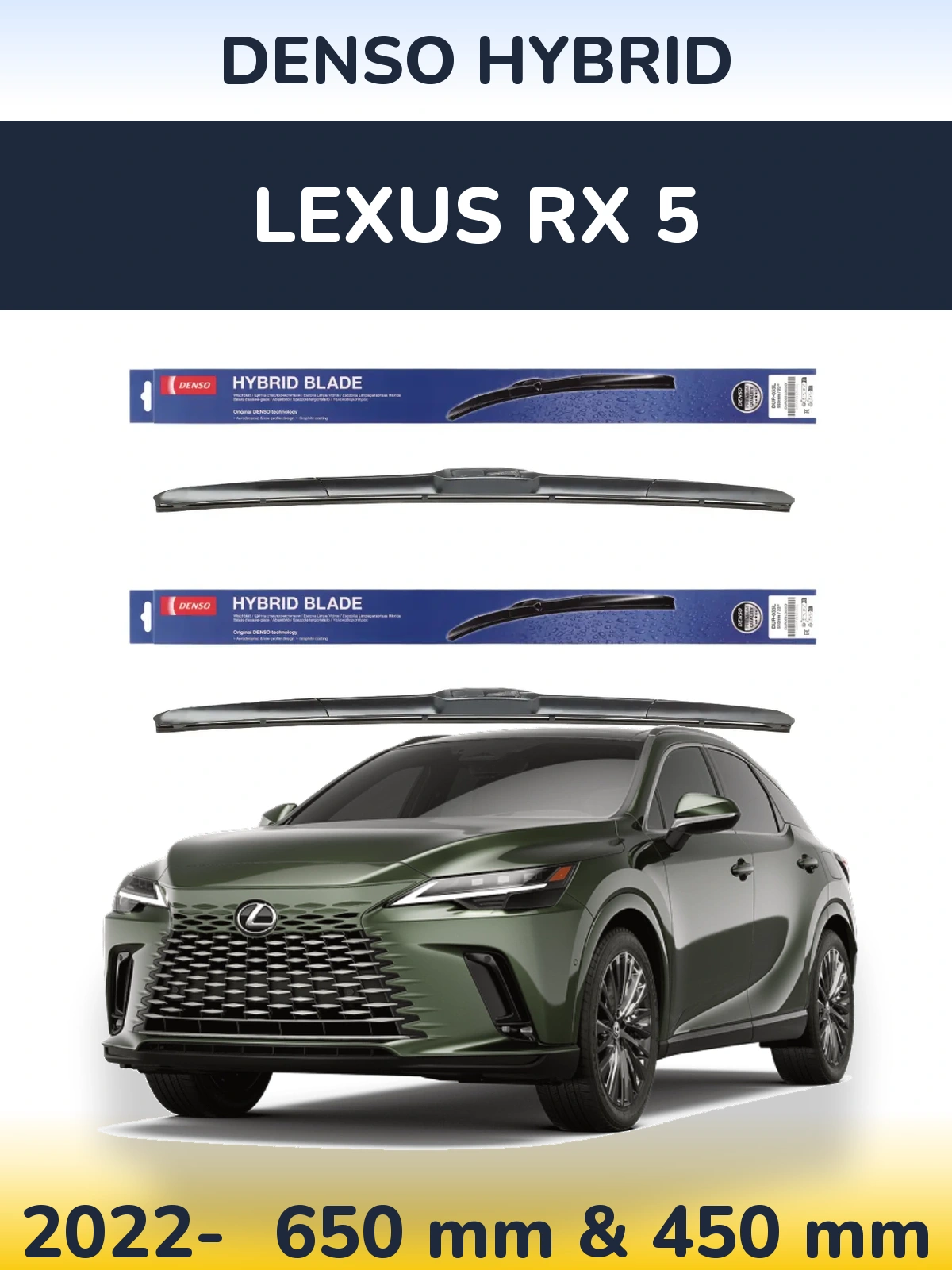 Ștergătoare Denso Hybrid pentru Lexus RX 5