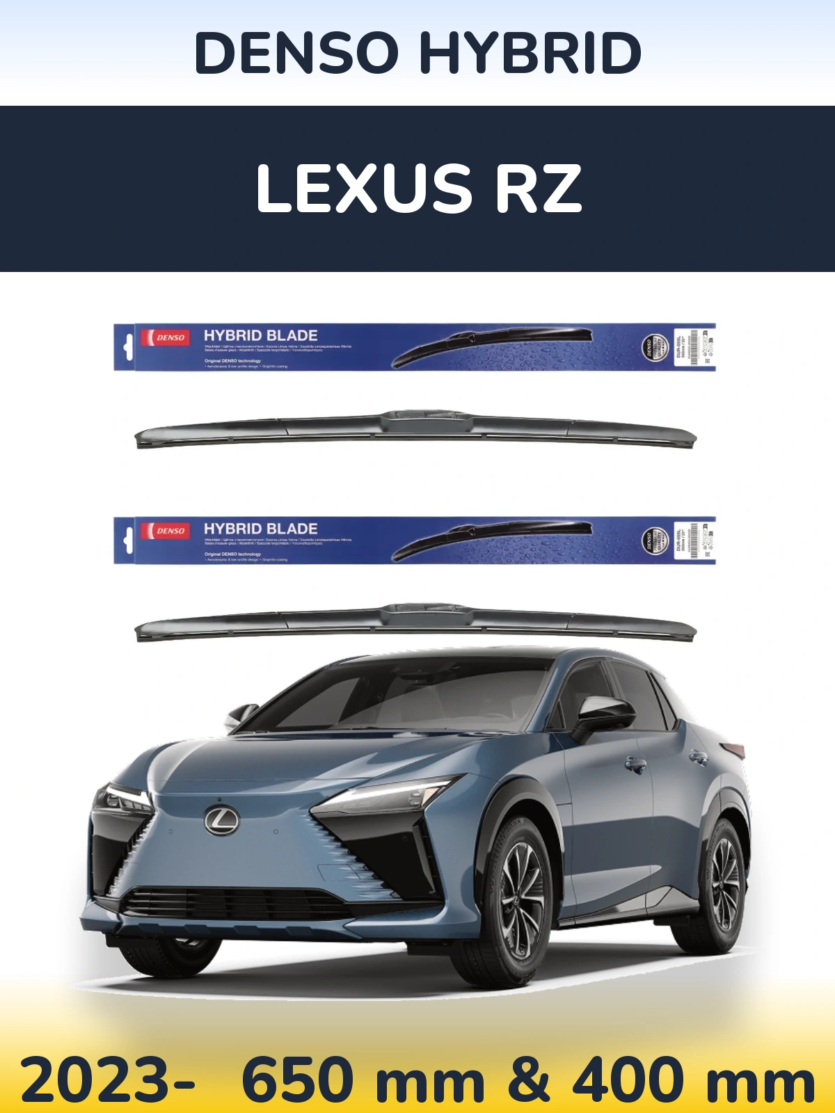 Ștergătoare Denso Hybrid pentru Lexus RZ