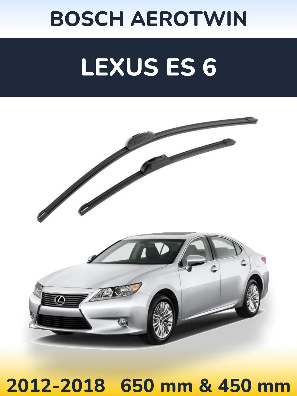 Ștergătoare BOSCH AeroTwin pentru Lexus ES 6