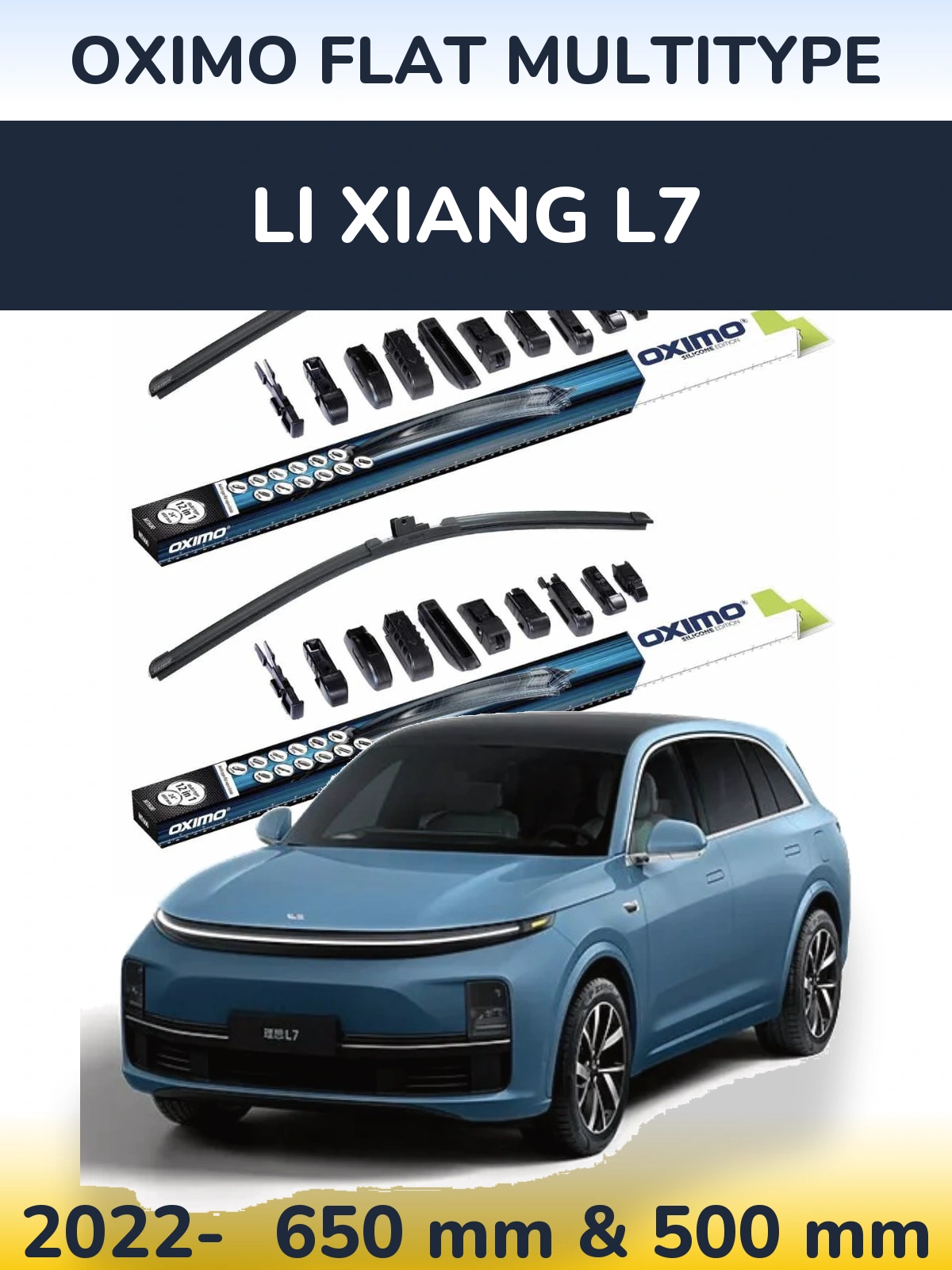 Ștergătoare Oximo Flat MultiTipe pentru Li Xiang L7