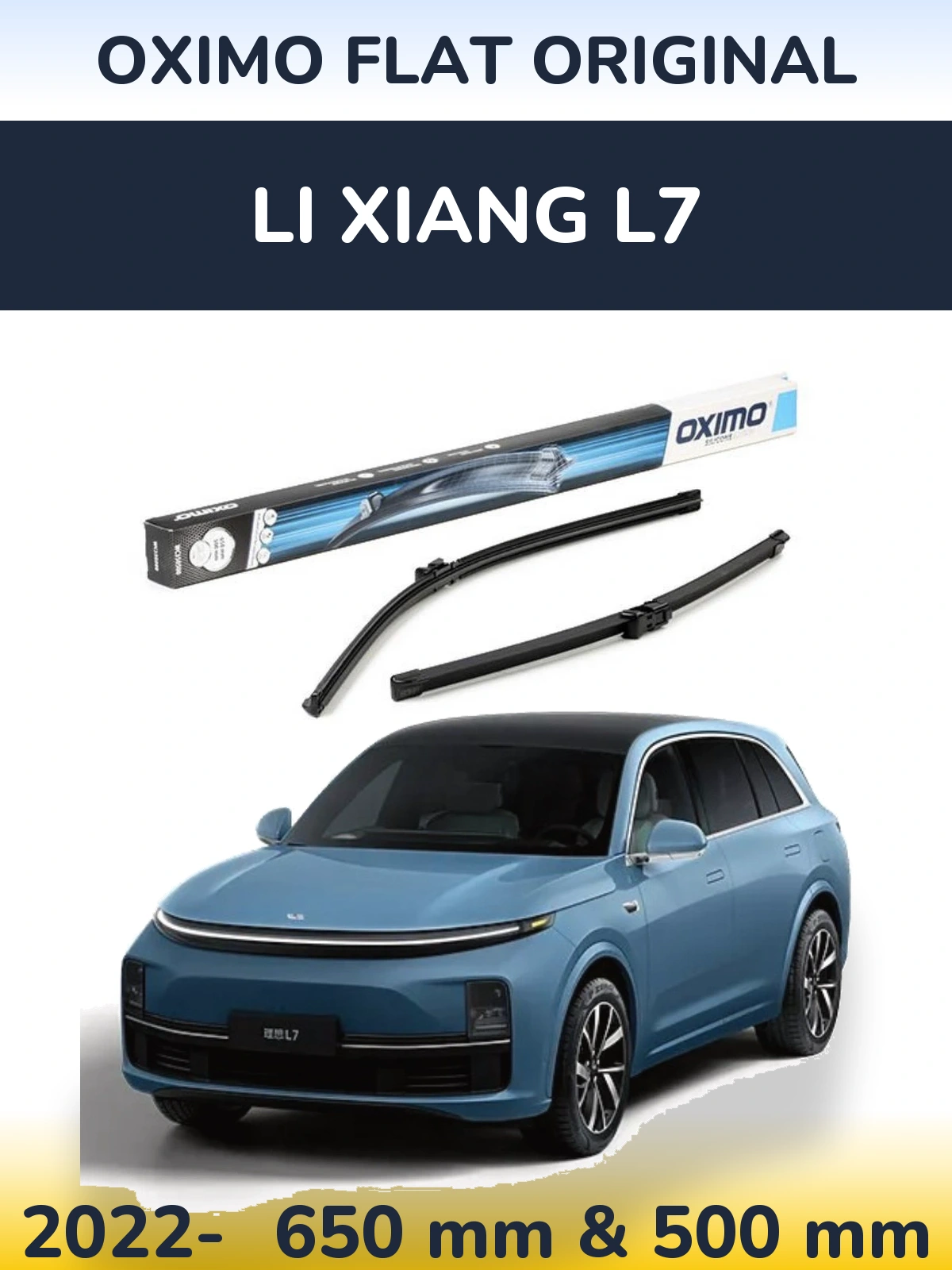 Ștergătoare Oximo Flat Original pentru Li Xiang L7