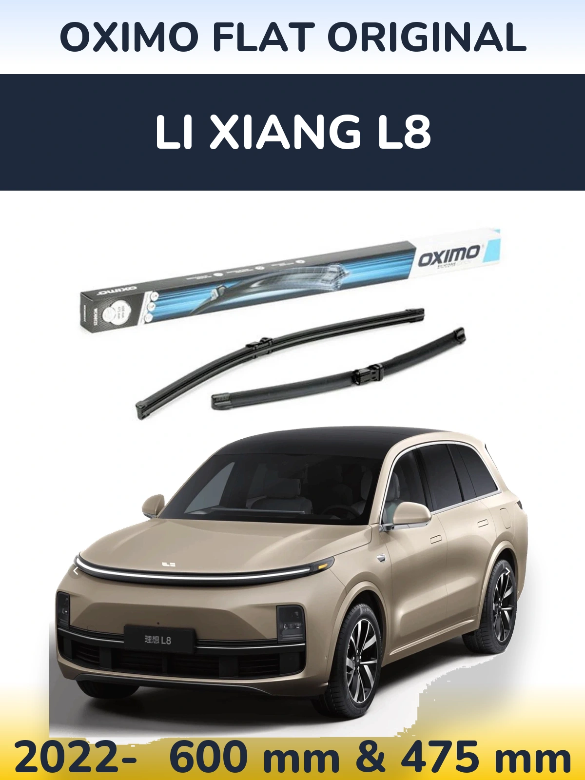 Ștergătoare Oximo Flat Original pentru Li Xiang L8