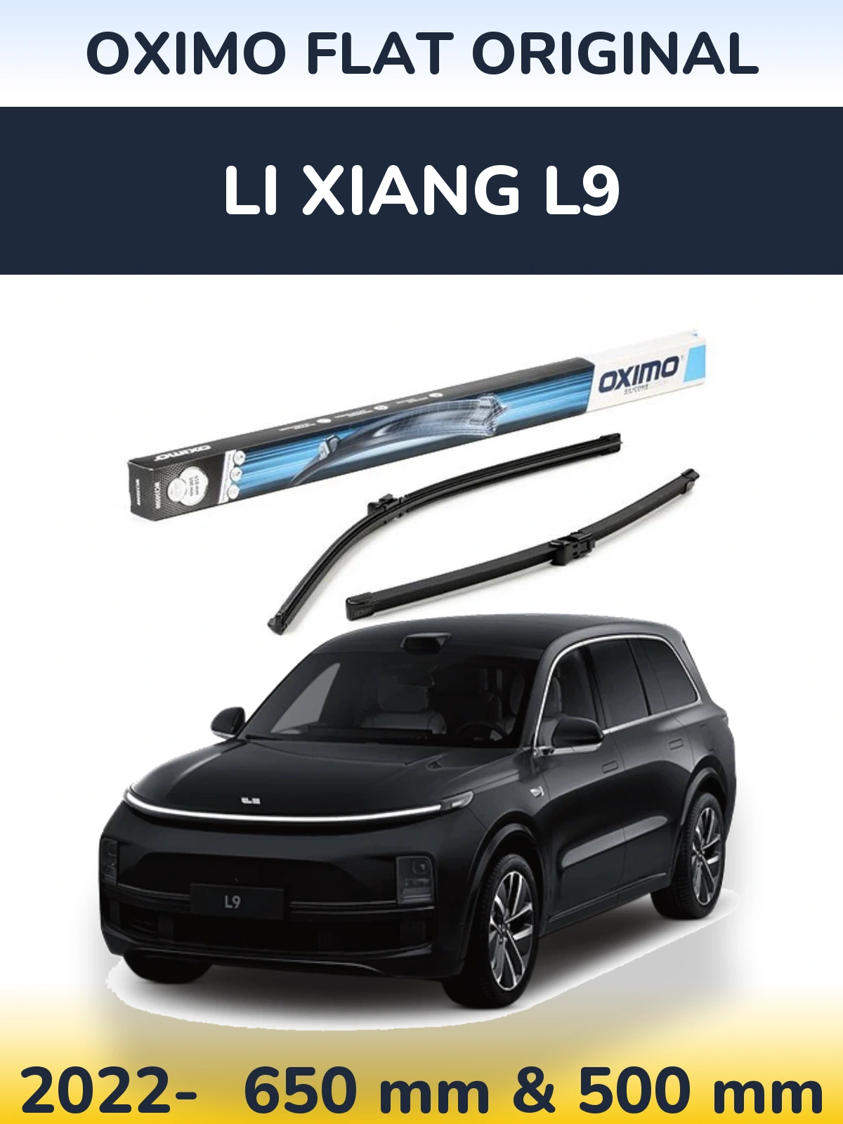 Ștergătoare Oximo Flat Original pentru Li Xiang L9