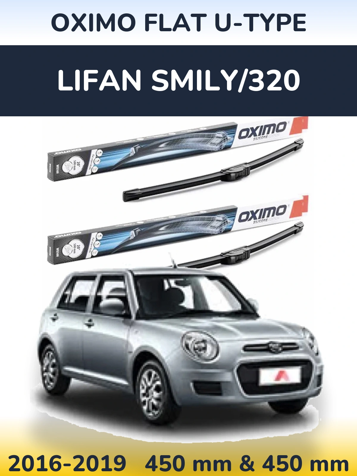 Ștergătoare Oximo Flat U-type pentru Lifan Smily/320