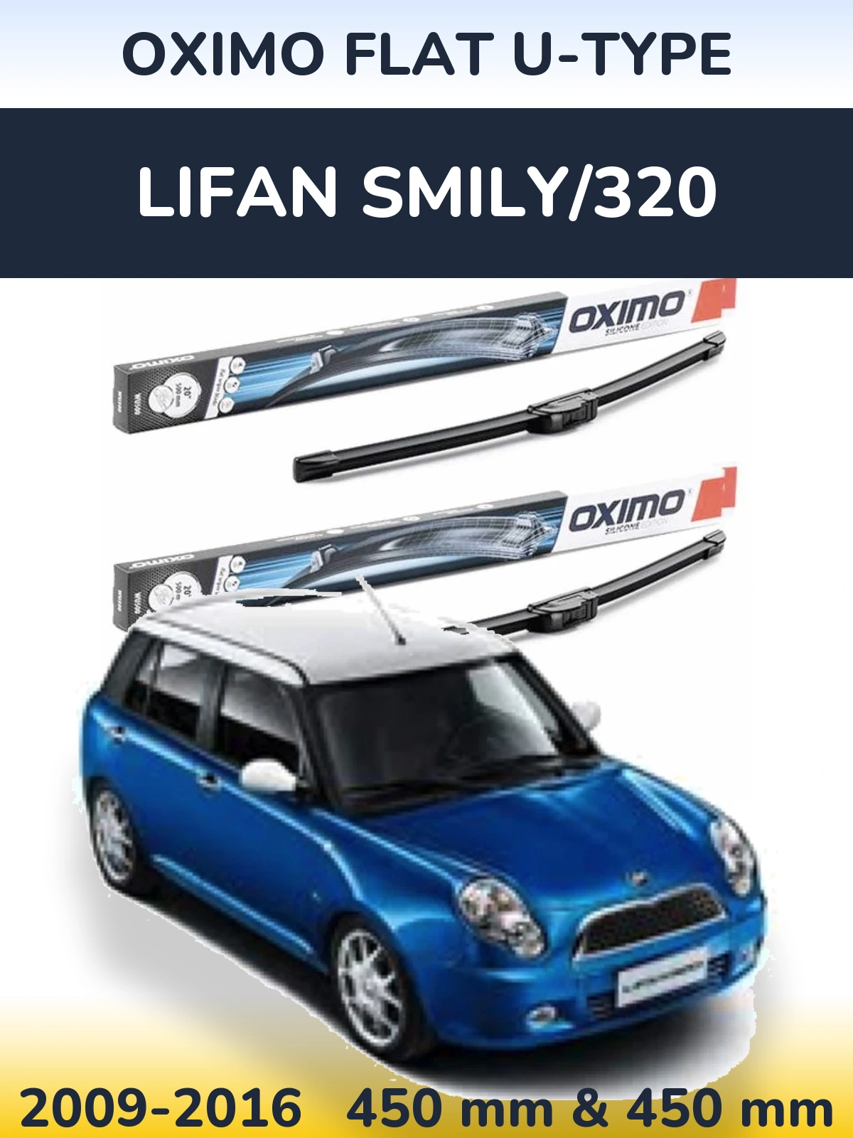 Ștergătoare Oximo Flat U-type pentru Lifan Smily/320